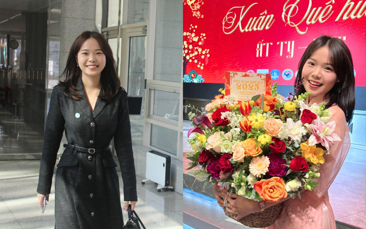 Hương Giang tham gia các hoạt động do Đại sứ quán và Hội Sinh viên Việt Nam tại Hàn Quốc tổ chức trong hai tháng đầu năm 2025. Hương Giang tham gia các hoạt động do Đại sứ quán và Hội Sinh viên Việt Nam tại Hàn Quốc tổ chức trong hai tháng đầu năm 2025.