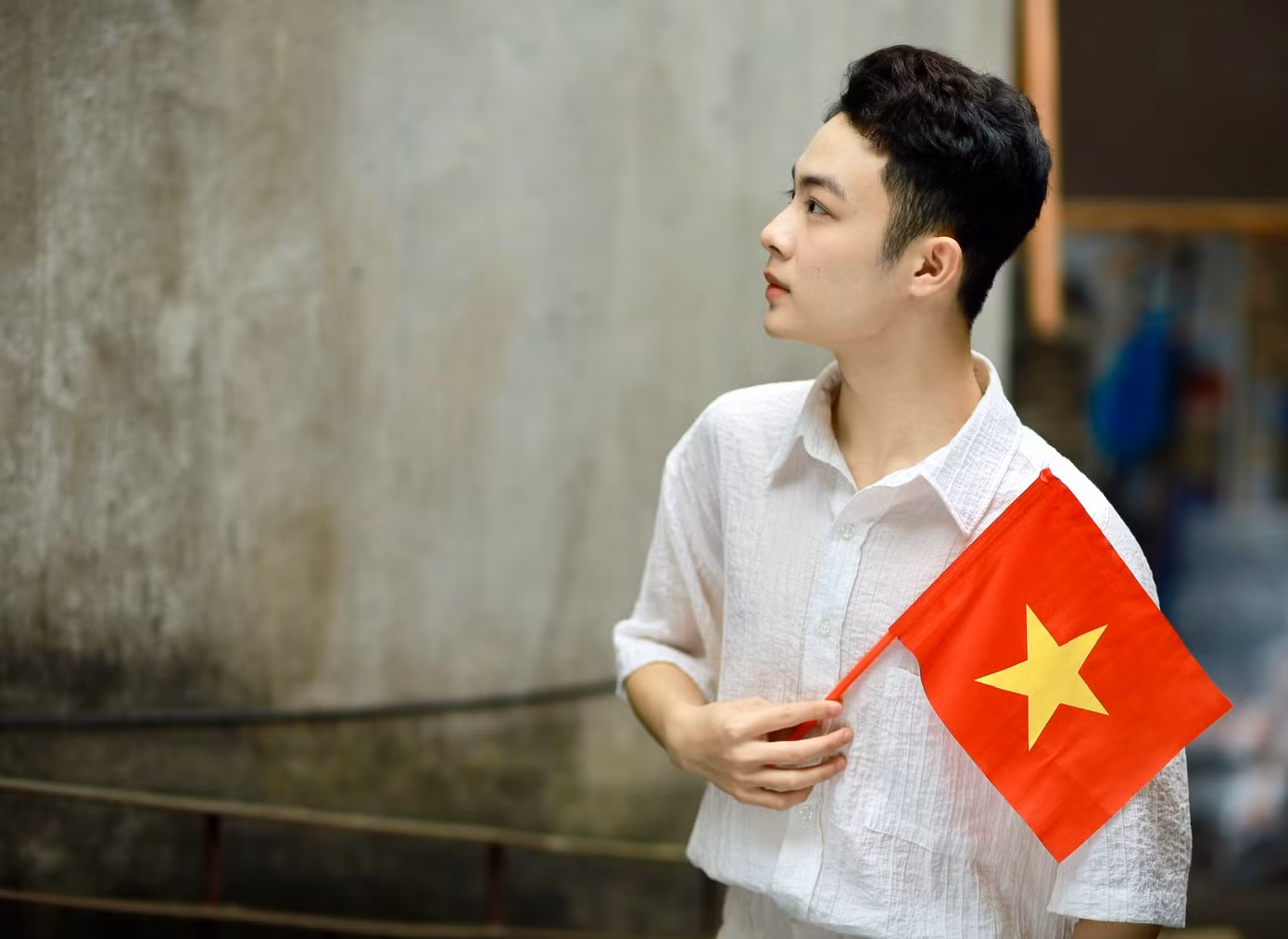 Lý Ngọc Hiệp là sinh viên ngành Truyền thông Đa phương tiện, Trường Đại học Thăng Long.