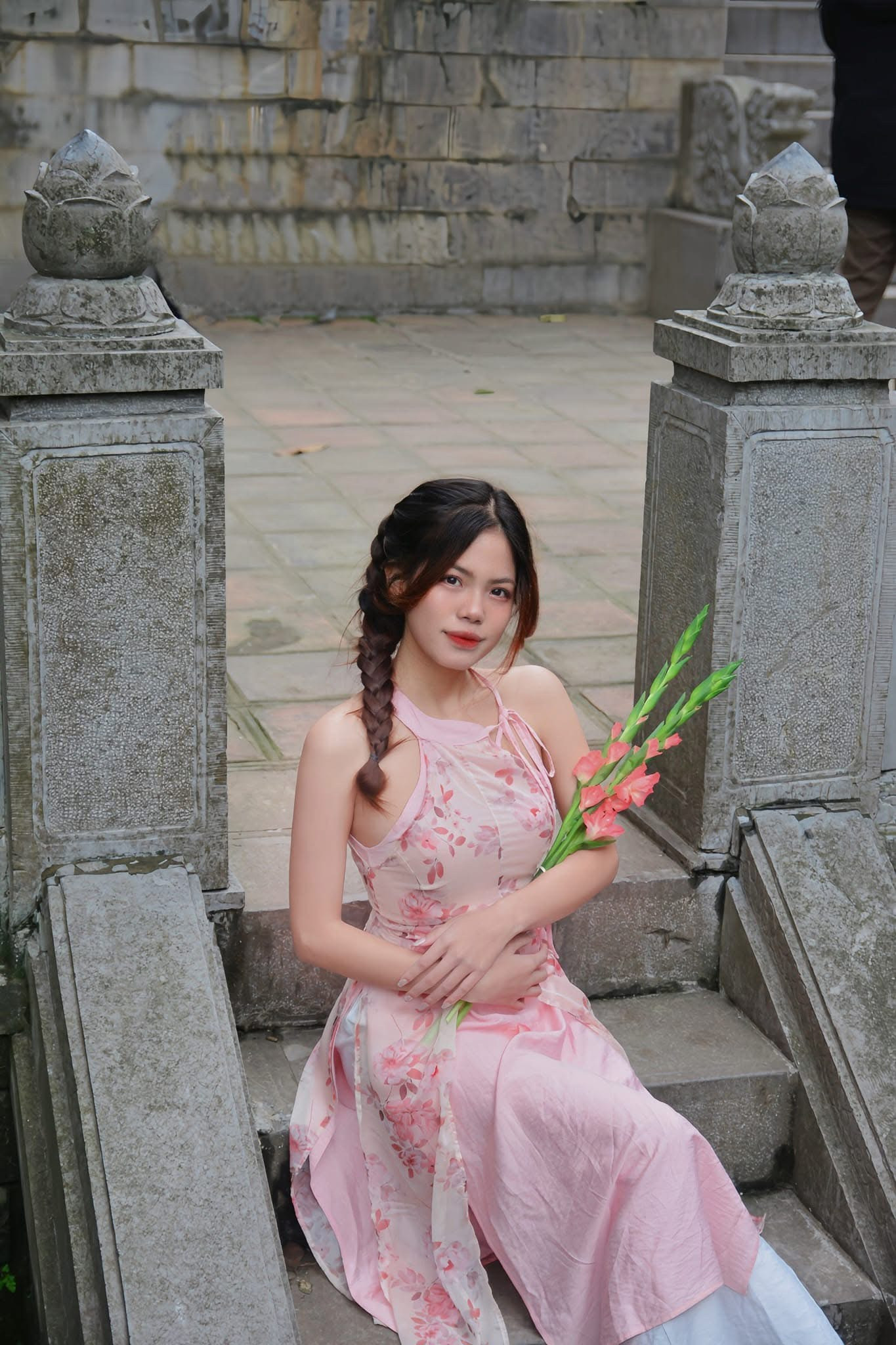 “Mình muốn nói với mọi người rằng Bắc Ninh ngoài quan họ ra thì có món bánh tẻ rất tuyệt vời” Thuý Vy tự hào.