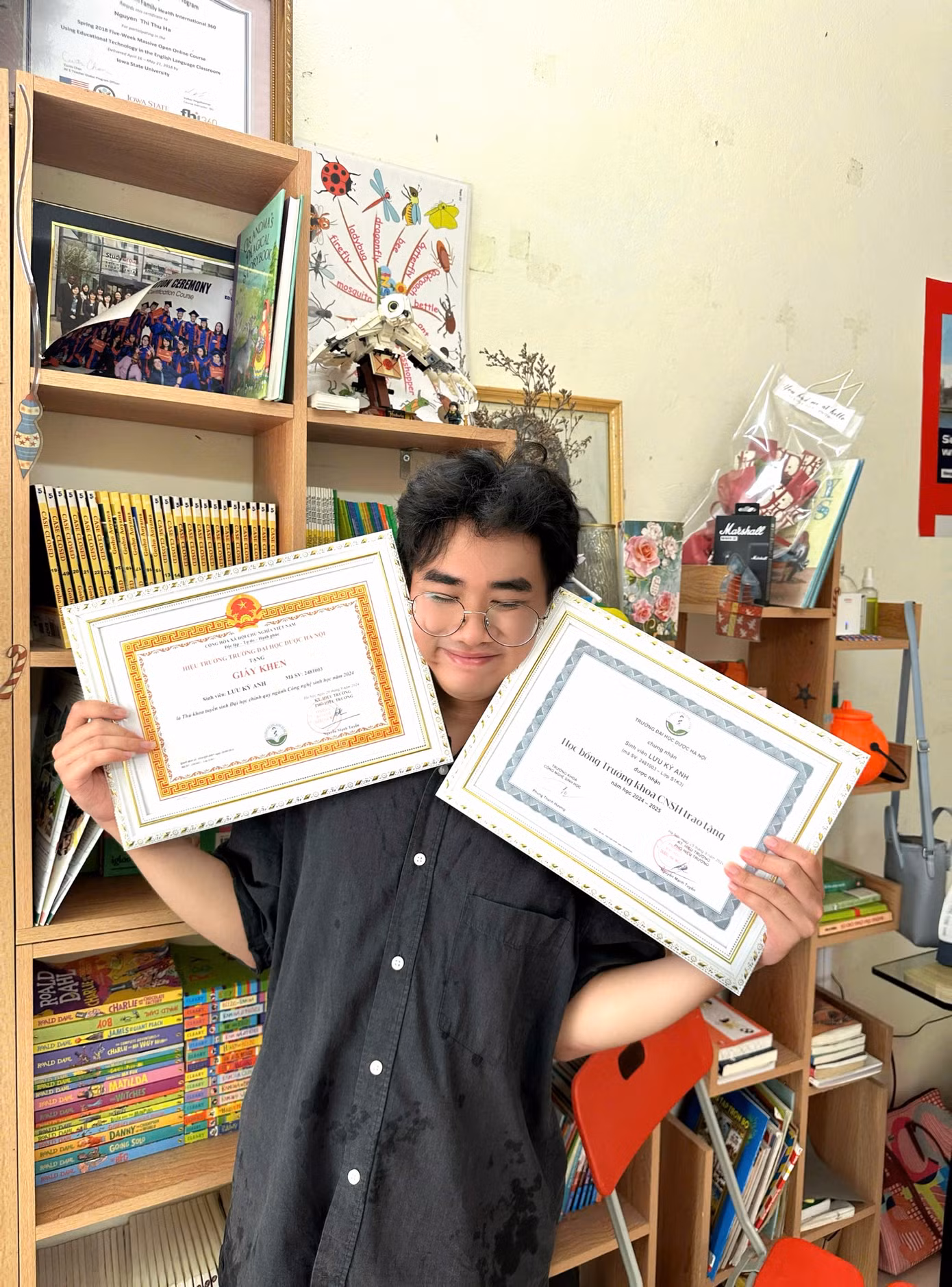 Kỳ Anh nhận bằng IELTS 8.0.