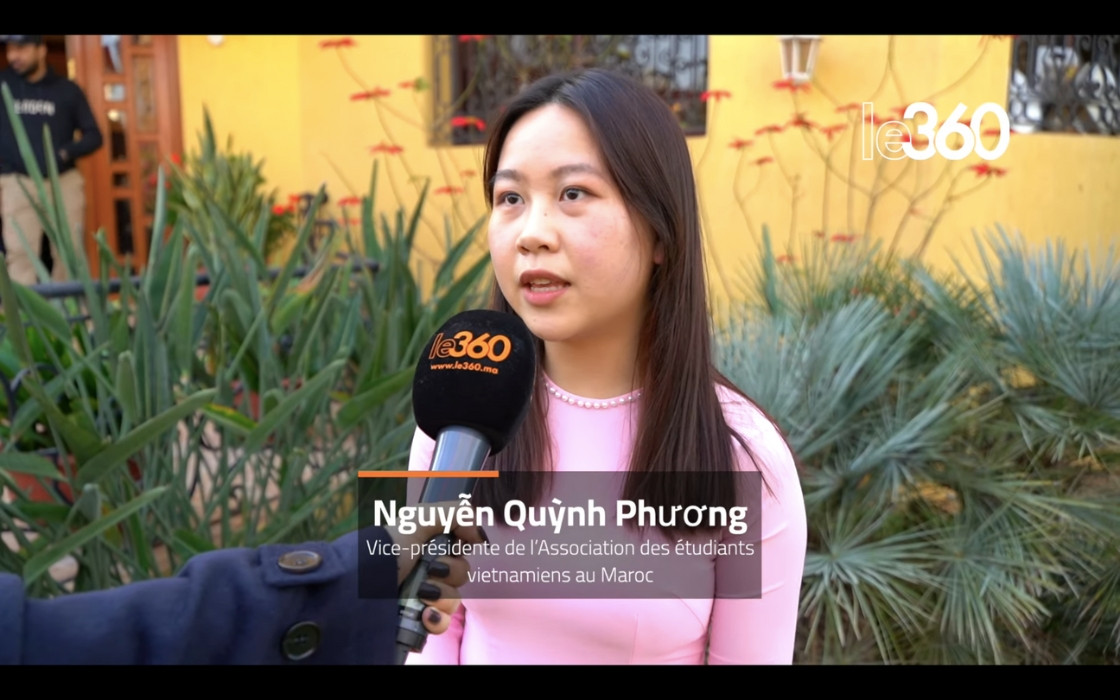 Trả lời phỏng vấn bằng tiếng Ả Rập trên kênh Le360.