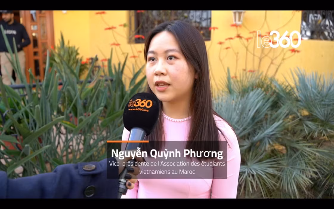 Trả lời phỏng vấn bằng tiếng Ả Rập trên kênh Le360.