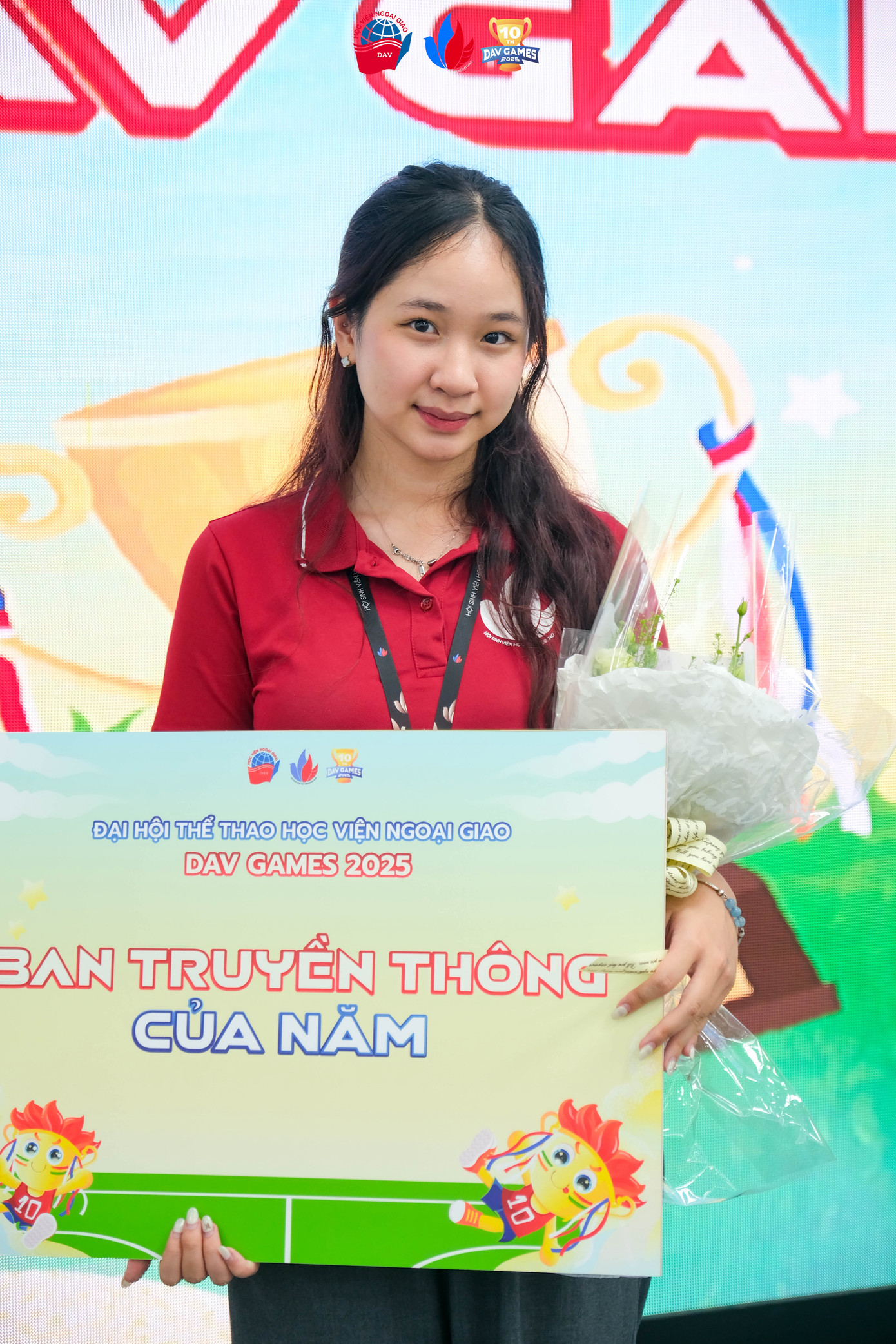 Anh Châu đồng hành cùng DAV Games 2025 với vai trò thành viên Ban Tổ chức.