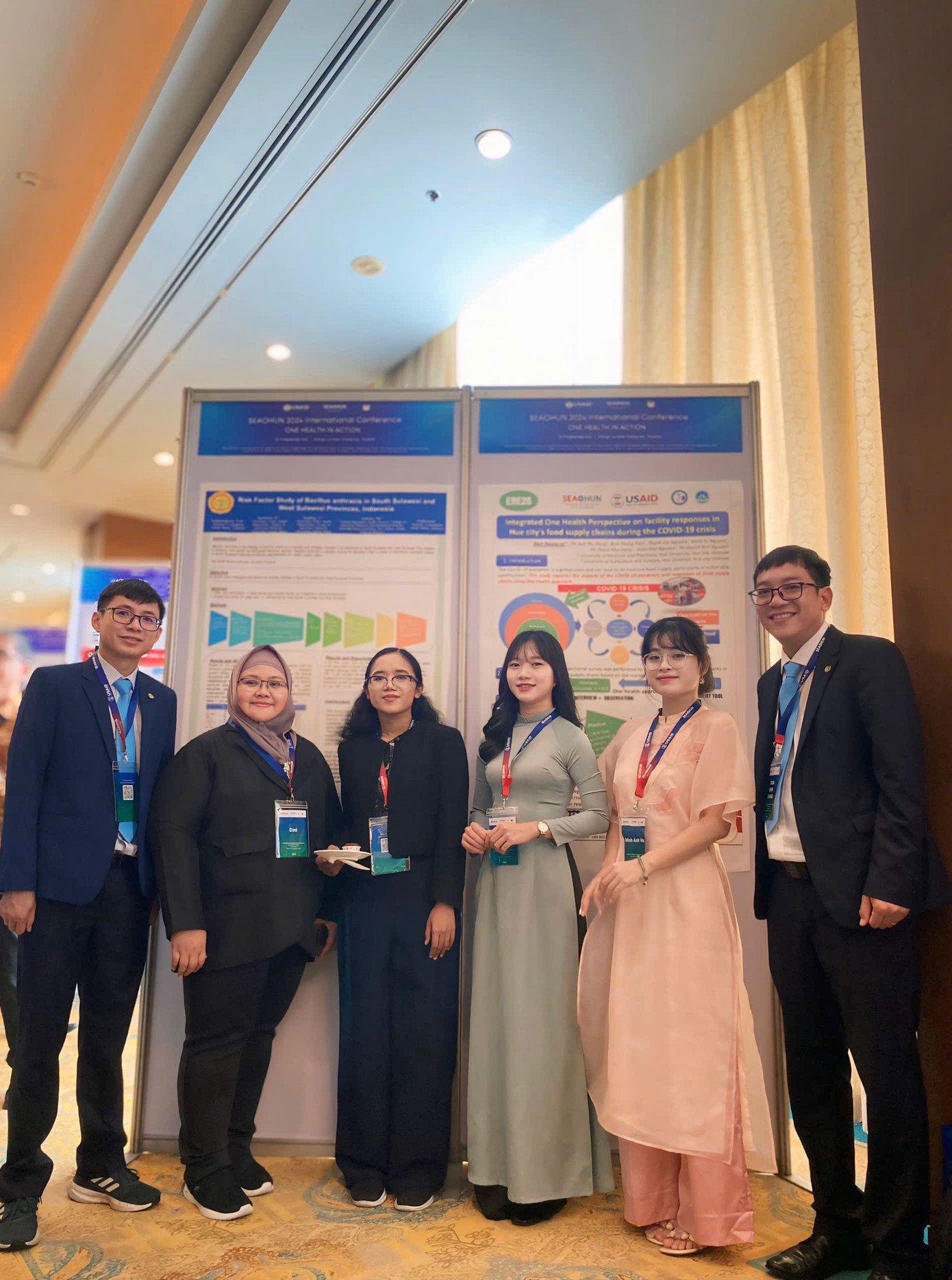 Tham gia báo cáo tại Hội nghị Quốc tế SEAOHUN 2024 tại thành phố Chiang Mai, Thái Lan.