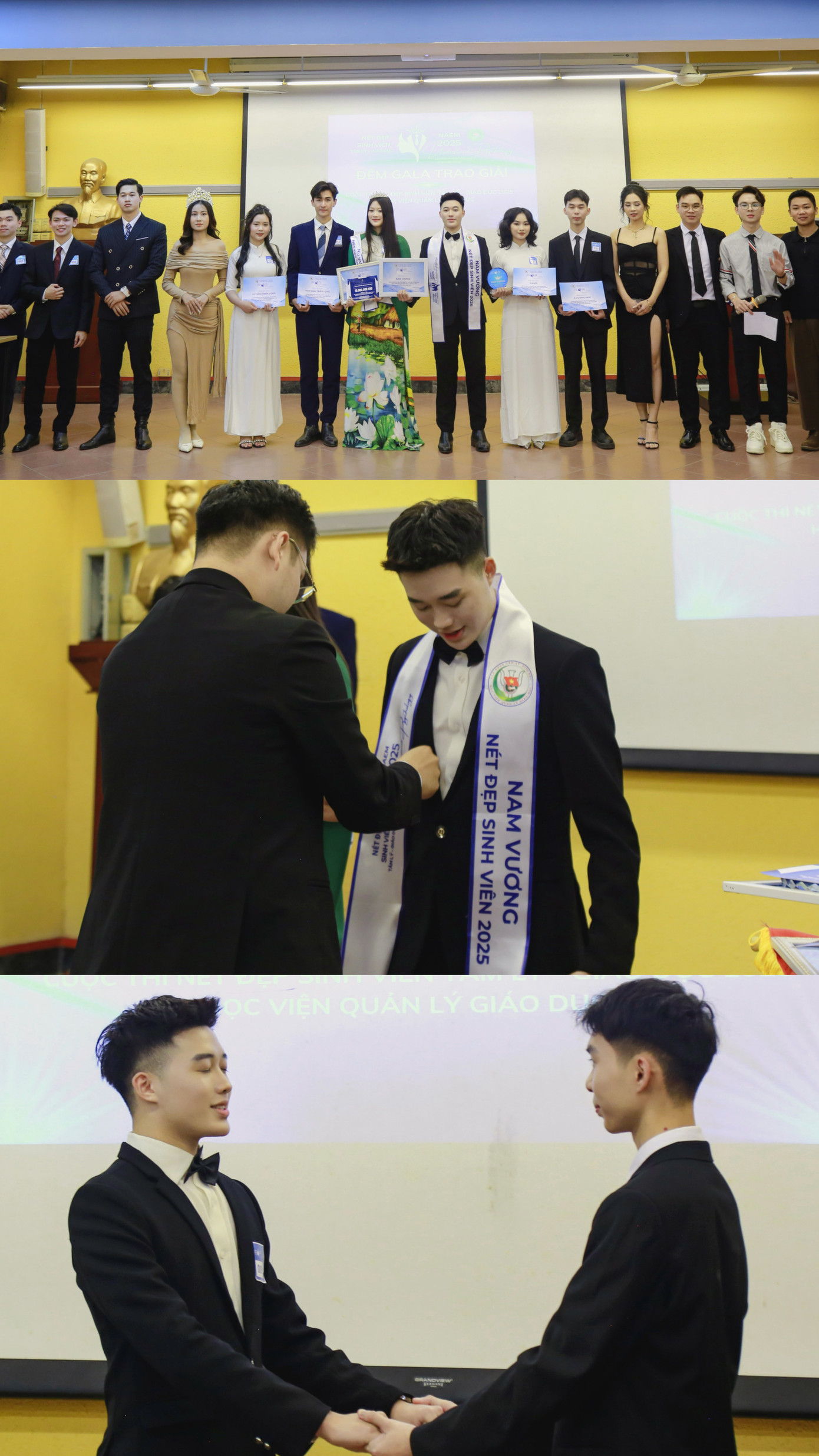 Ảnh Đạt và toàn bộ thí sinh. Ảnh Đạt và toàn bộ thí sinh.