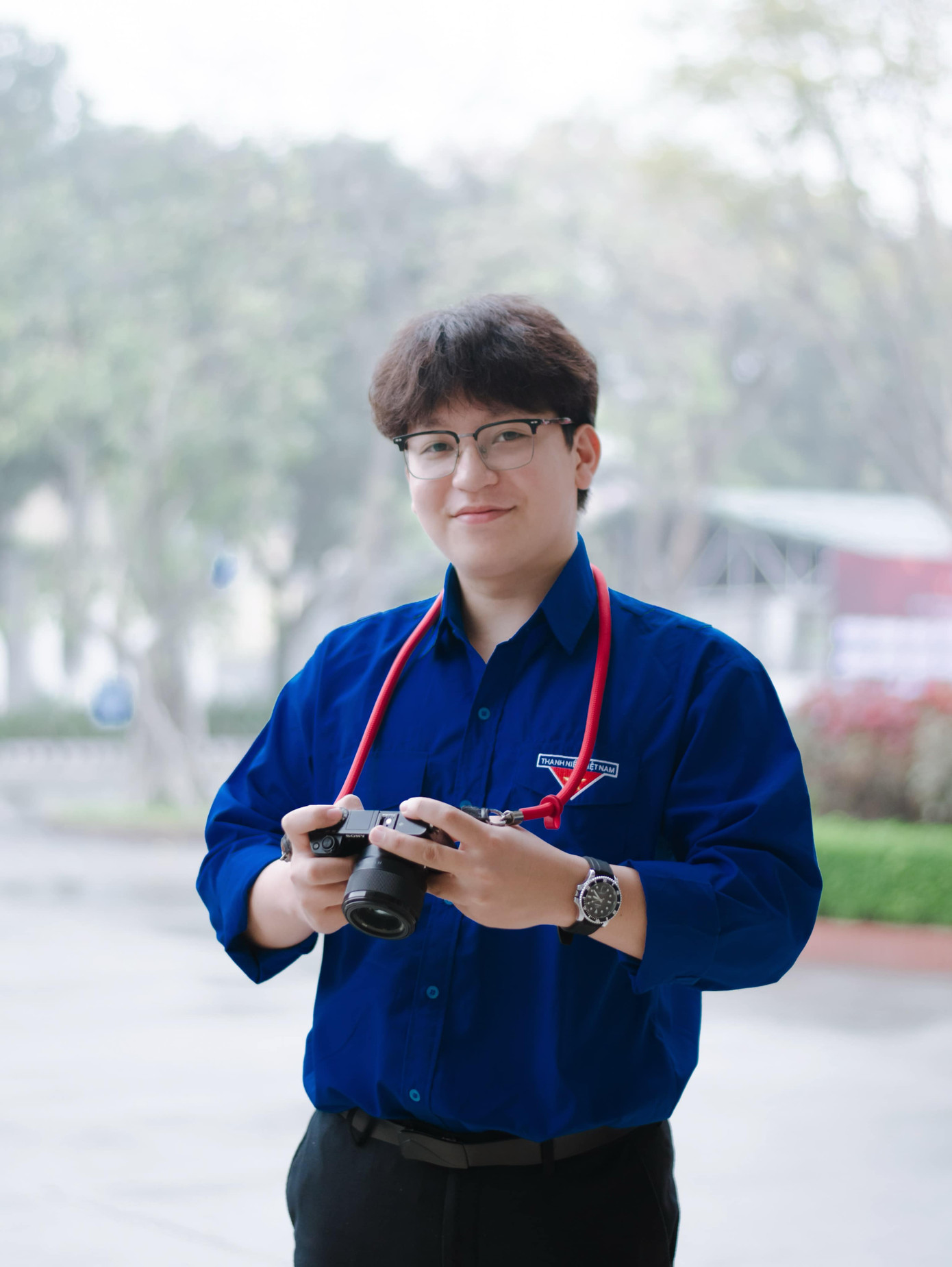 “Mỗi việc tốt nhỏ, nếu được làm bằng sự tự giác thì cũng là đang sống theo lời Bác”, Trí Hùng tâm sự.