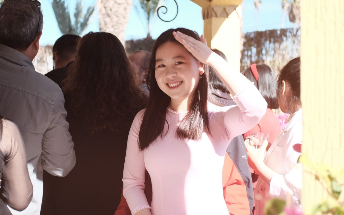 Quỳnh Phương - cô gái Hà Nội du học Ma-rốc.