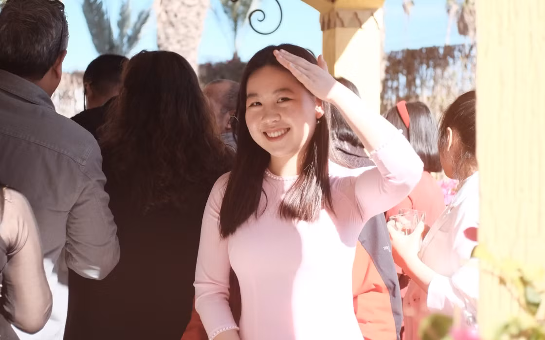Quỳnh Phương - cô gái Hà Nội du học Ma-rốc.