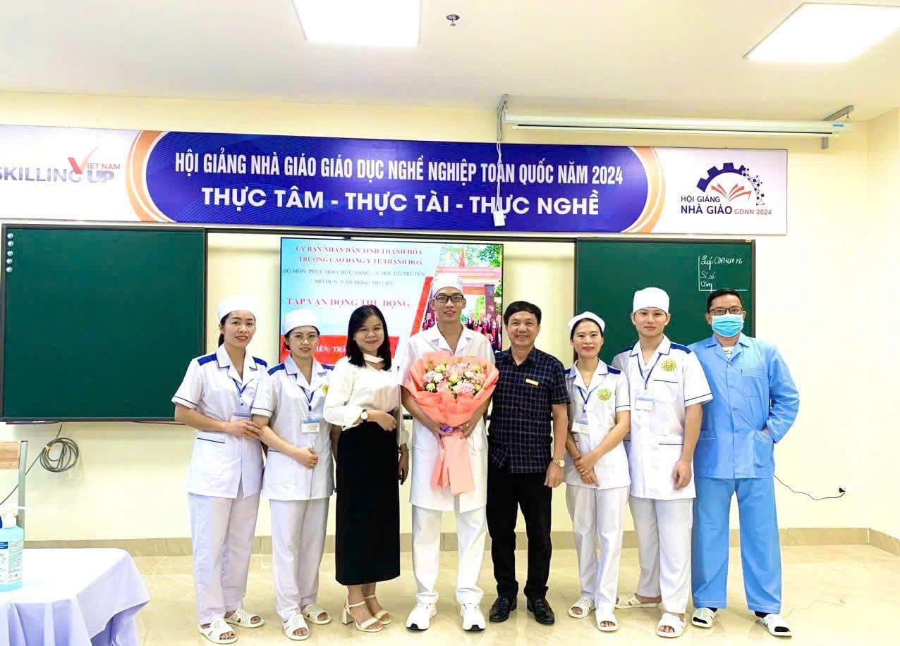 Giảng viên Trần Đức Hưng tham gia Hội giảng Nhà giáo Giáo dục Nghề nghiệp toàn quốc năm 2024.