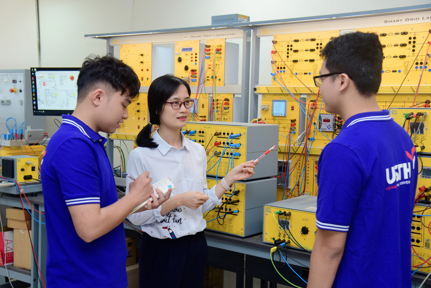 Các ngành đào tạo trọng điểm tại USTH nằm trong Chiến lược quốc gia về khoa học, công nghệ và đổi mới sáng tạo đến năm 2030. (Ảnh: USTH) Các ngành đào tạo trọng điểm tại USTH nằm trong Chiến lược quốc gia về khoa học, công nghệ và đổi mới sáng tạo đến năm 2030. (Ảnh: USTH)