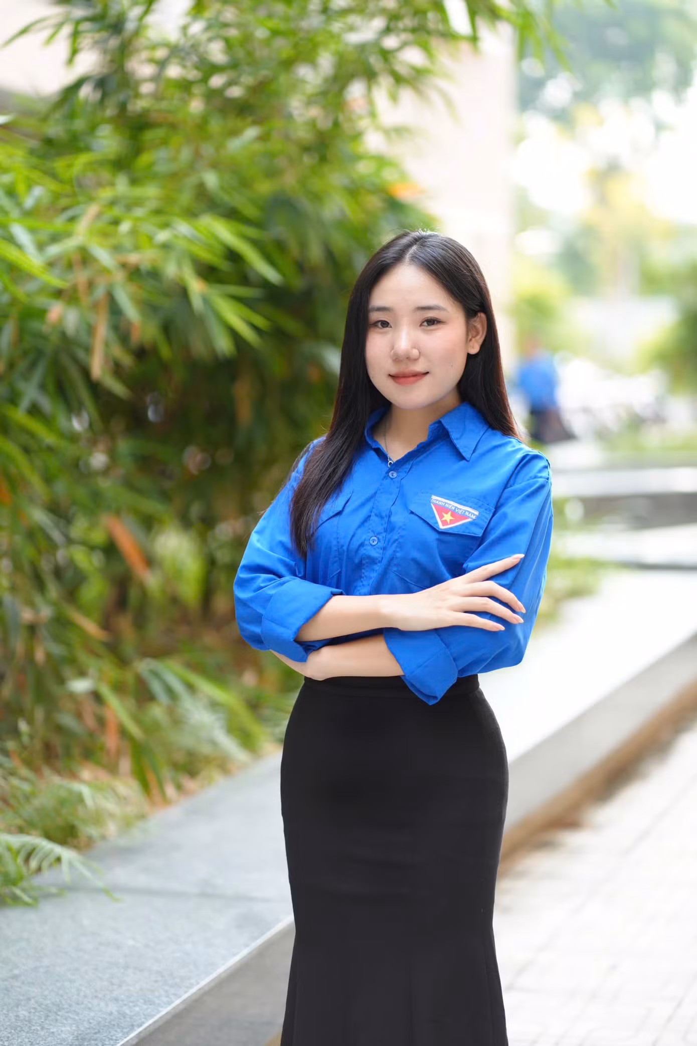 Bạn Đặng Phương Thảo - sinh viên chuyên ngành Kiểm toán, Học viện Tài chính. Bạn Đặng Phương Thảo - sinh viên chuyên ngành Kiểm toán, Học viện Tài chính.