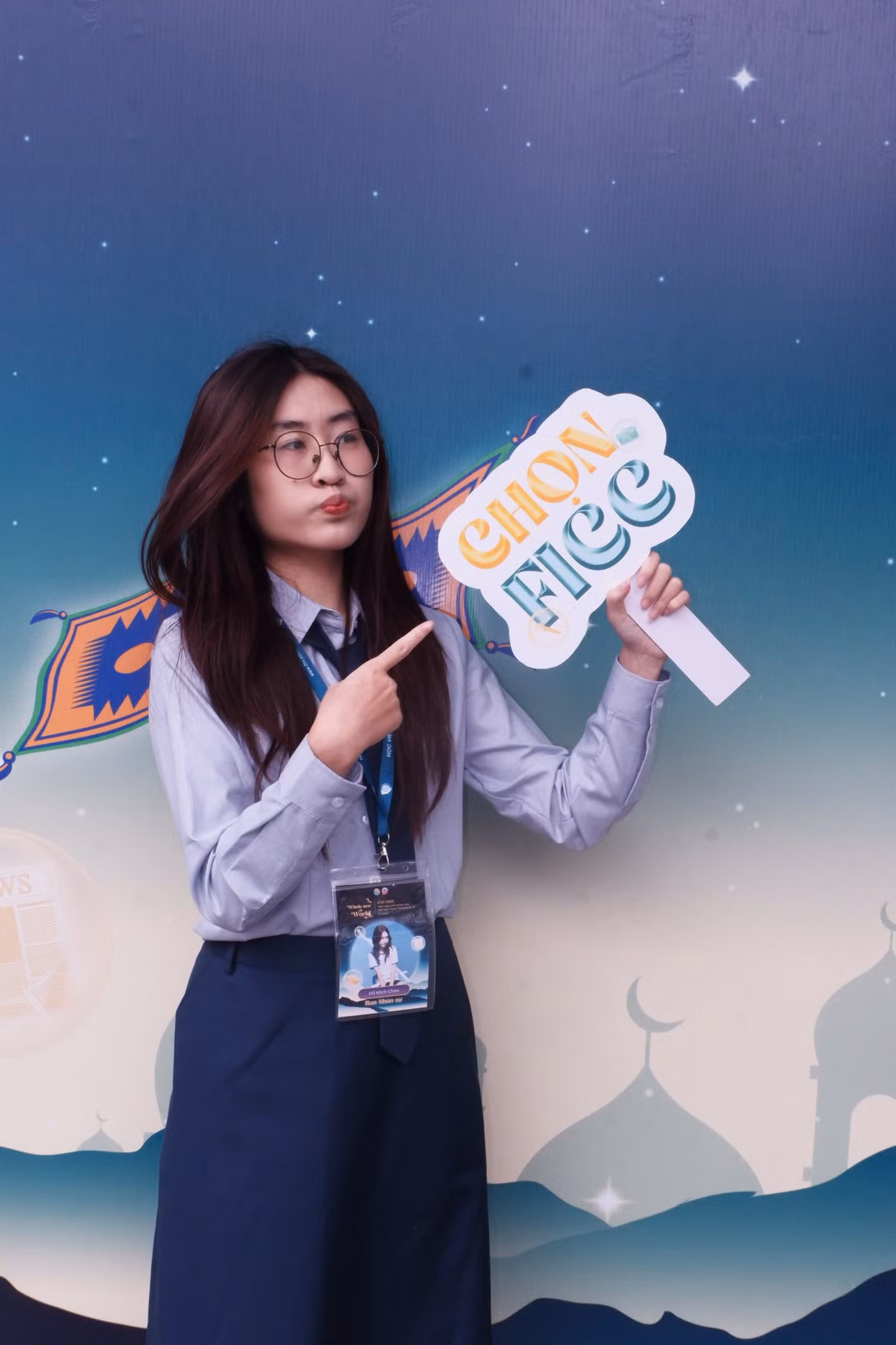 Minh Châu là thành viên Ban Tổ chức chương trình tuyển sinh IC1D25 của Khoa Truyền thông và Văn hóa đối ngoại. Minh Châu là thành viên Ban Tổ chức chương trình tuyển sinh IC1D25 của Khoa Truyền thông và Văn hóa đối ngoại.