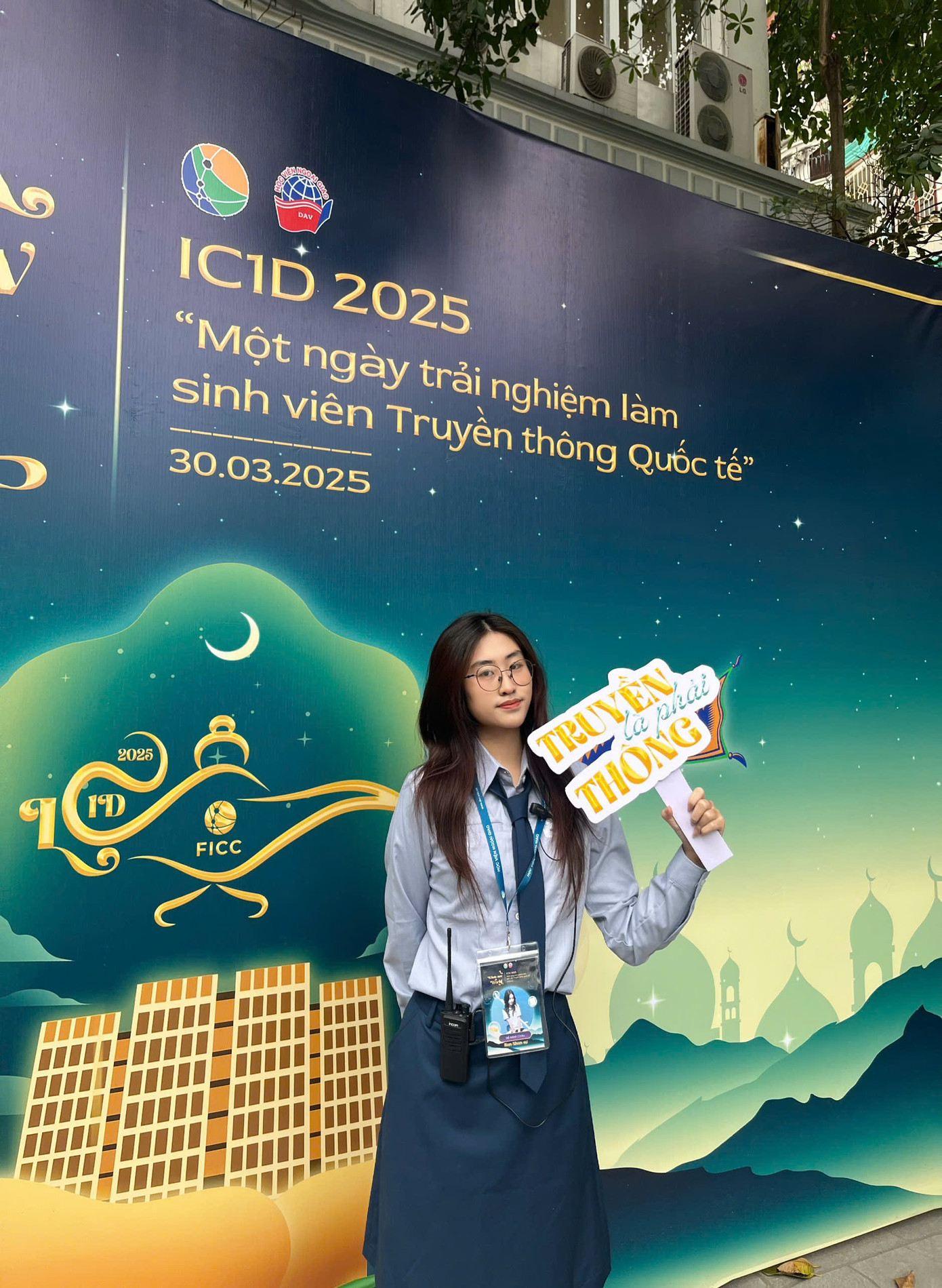 Minh Châu là thành viên Ban Tổ chức chương trình tuyển sinh IC1D25 của Khoa Truyền thông và Văn hóa đối ngoại. Minh Châu là thành viên Ban Tổ chức chương trình tuyển sinh IC1D25 của Khoa Truyền thông và Văn hóa đối ngoại.