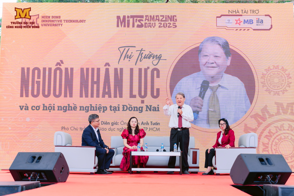 Chương trình “Định hướng nghề nghiệp – Định hình tương lai” cùng chủ đề: Tư duy toàn cầu &amp; Cơ hội nghề nghiệp trong kỷ nguyên số.