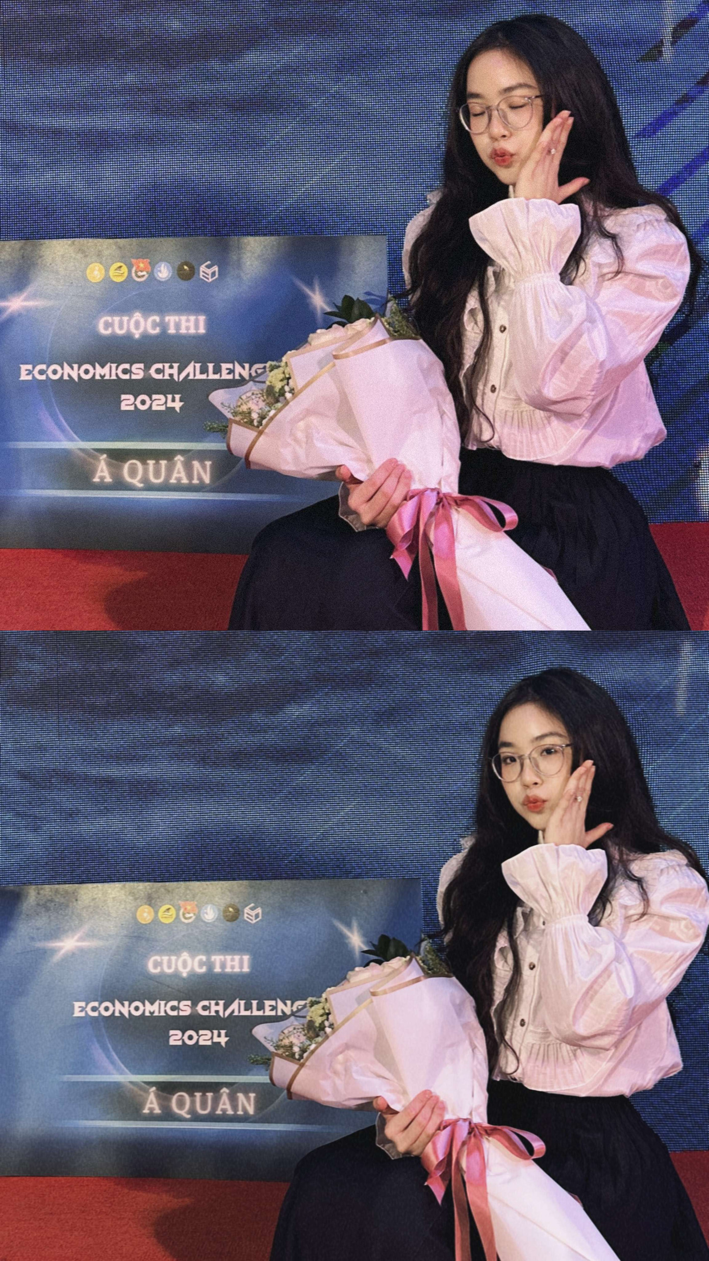 Khánh Ly - Á Quân cuộc thi Economics Challenge 2024. Khánh Ly - Á Quân cuộc thi Economics Challenge 2024.