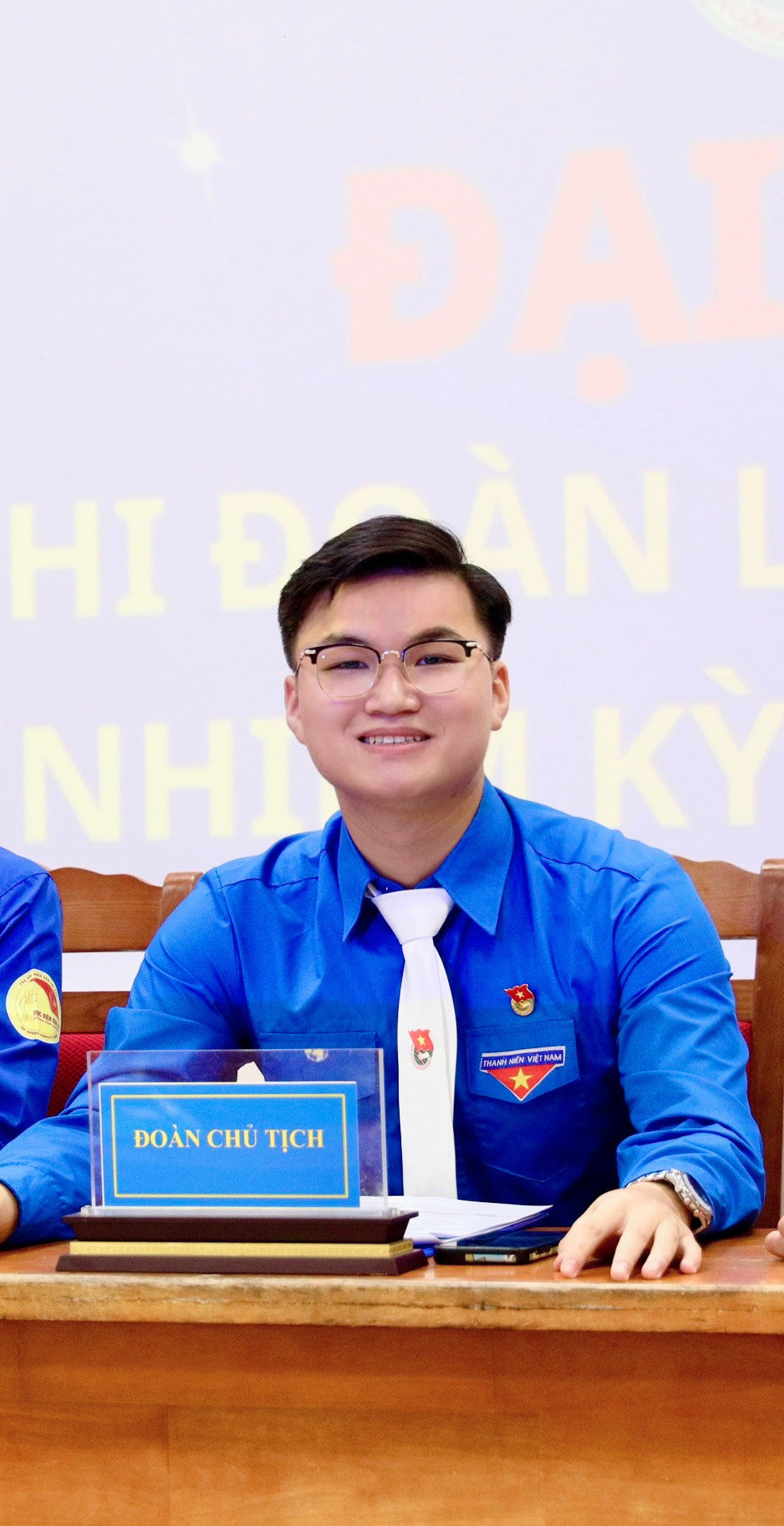 Việt Hoàng hiện đang là sinh viên năm 3 ngành Luật Học viện Toà án.