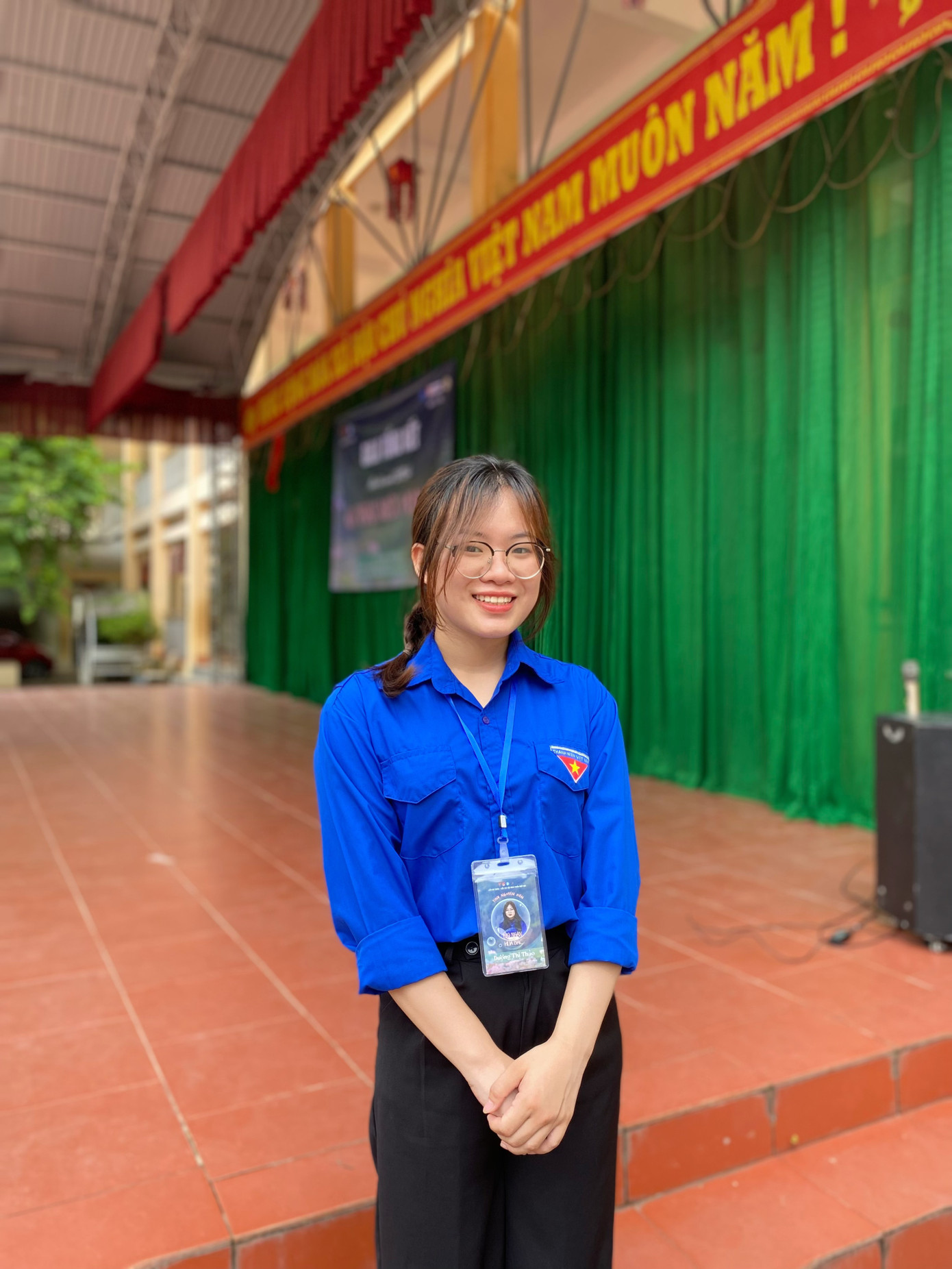 Ngay từ năm nhất Thảo đã tích cực tham gia nhiều hoạt động.