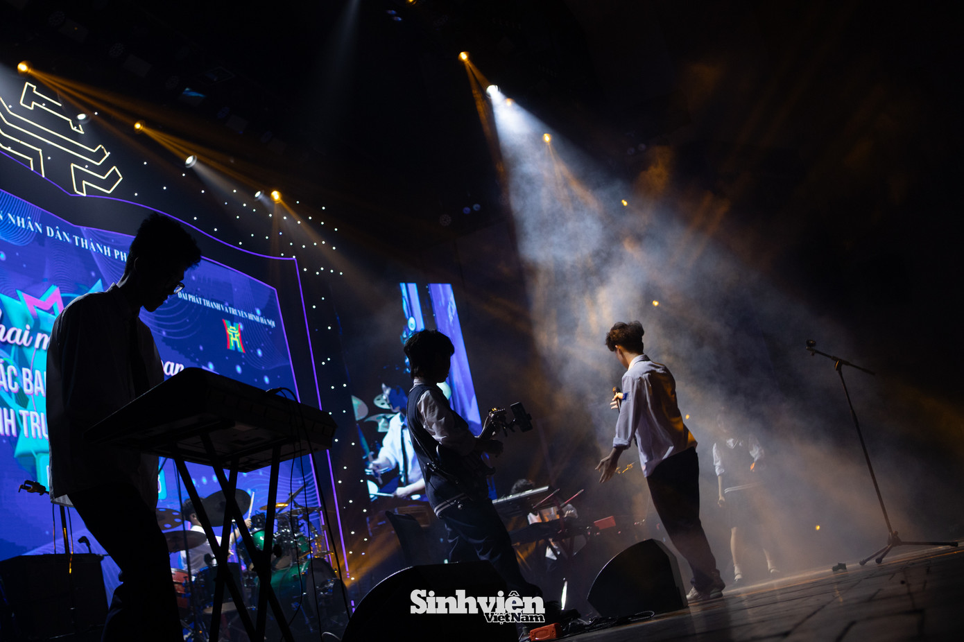 Những tài năng trẻ thăng hoa trên sân khấu.