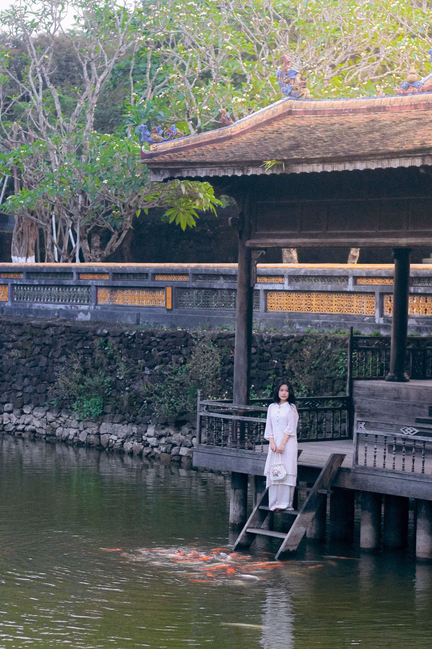 Tết là dịp để Phương có cơ hội tìm hiểu kỹ hơn vẻ đẹp của quê cha đất tổ.