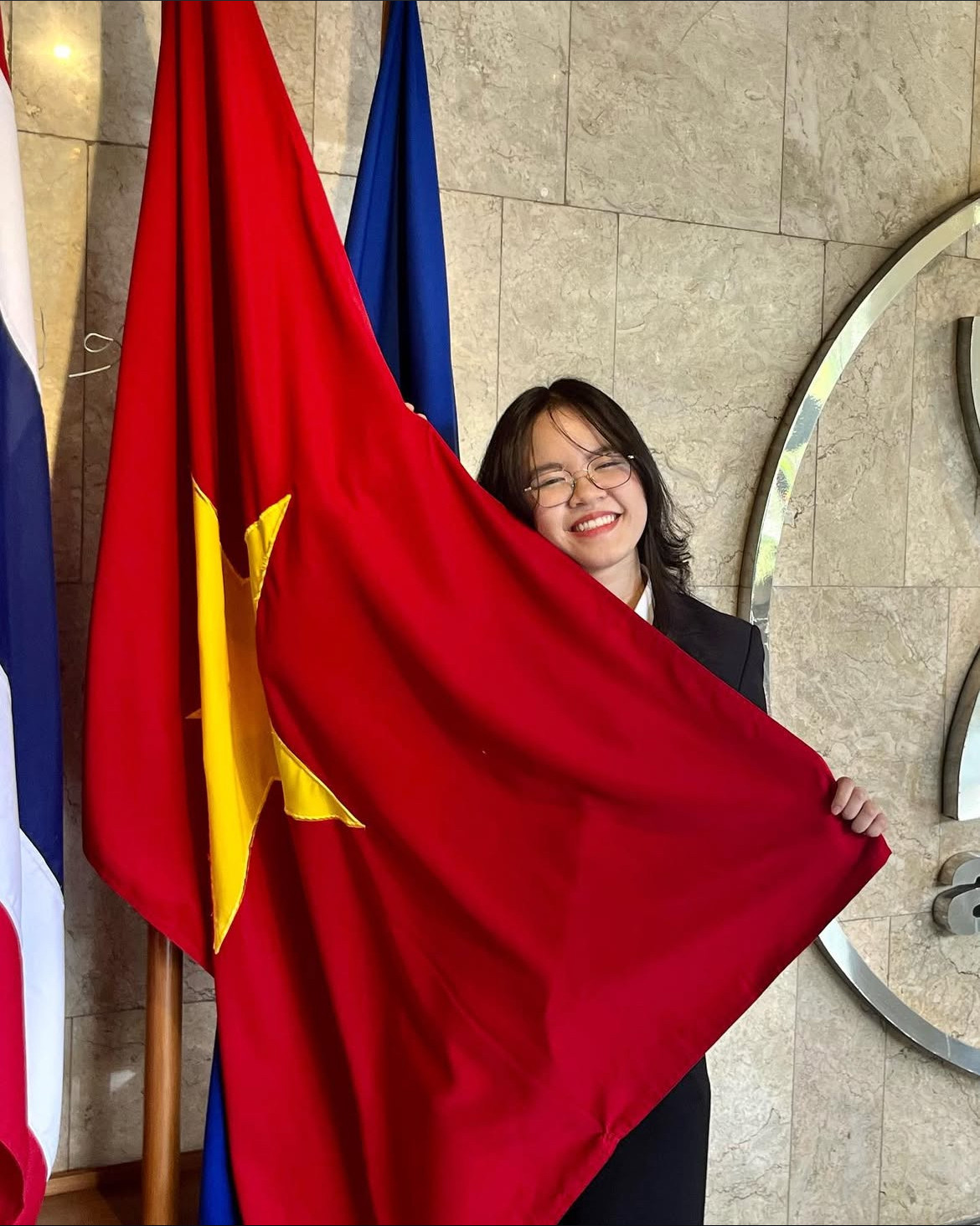 Thanh Ngọc tại ASEAN Young Leaders Programme.