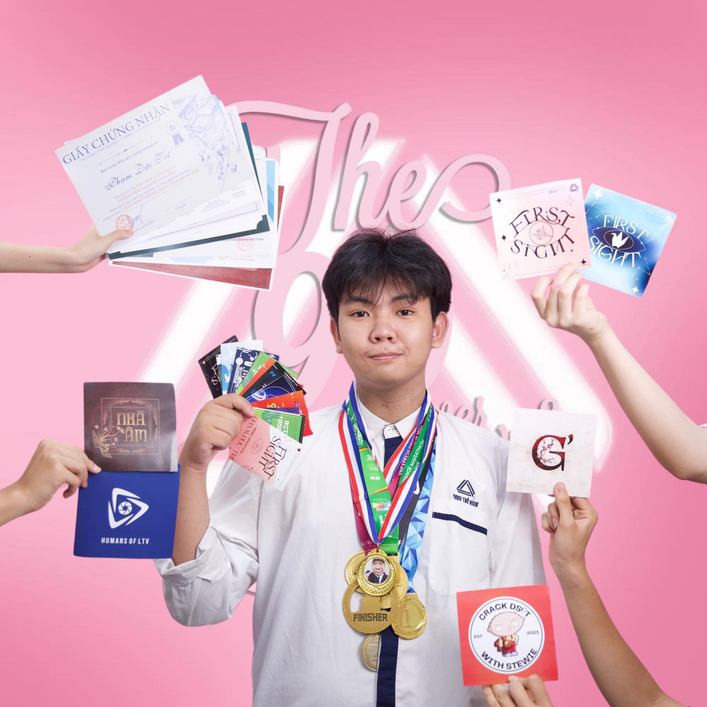 Đức Trí từng là Đại sứ học tập khi theo học THPT Lương Thế Vinh. Đức Trí từng là Đại sứ học tập khi theo học THPT Lương Thế Vinh.