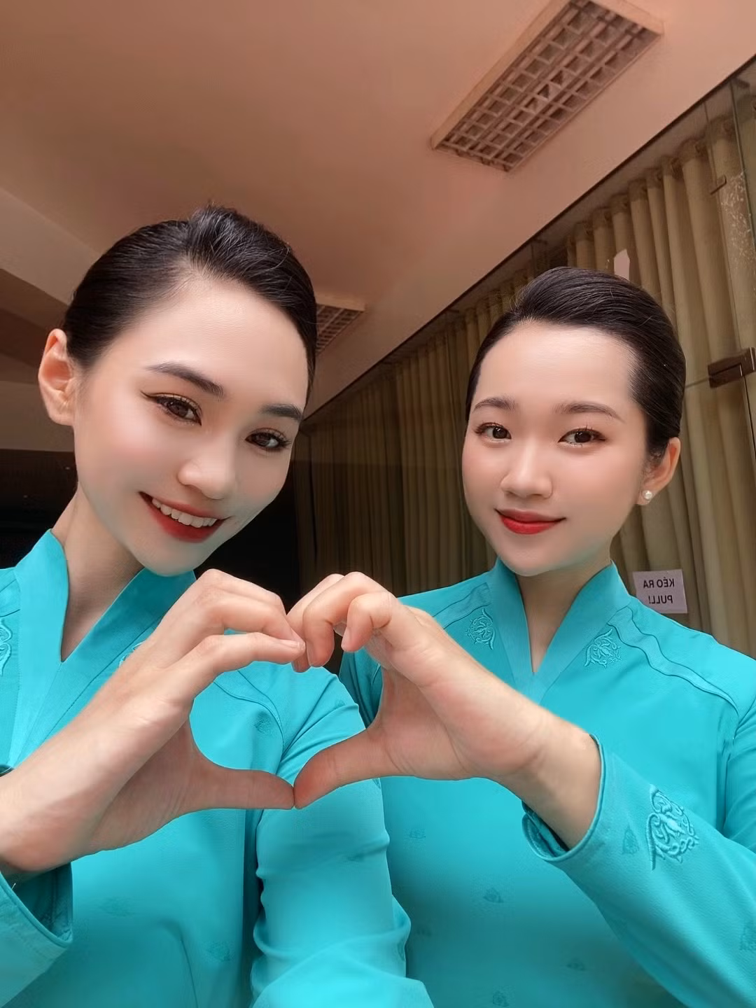 Trang đã có cơ hội tham gia kỳ thi tuyển tiếp viên của Vietnam Airlines