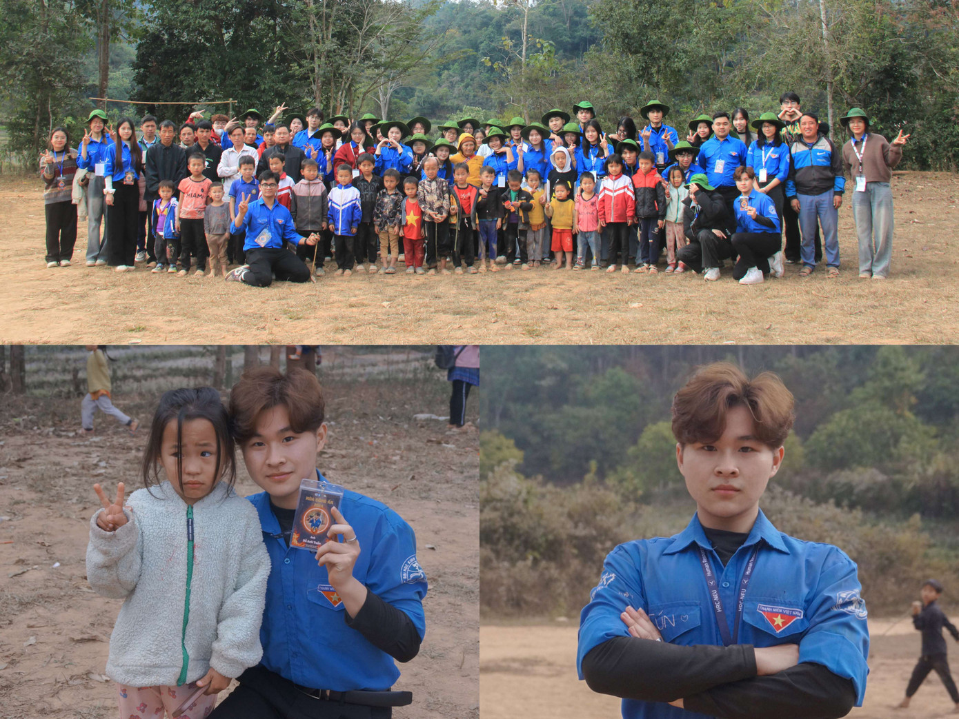 Đỗ Anh Tuấn (ngoài cùng bên phải hàng đầu tiên) cùng Chiến dịch tình nguyện Mùa Đông Ấm 2024 tại xã Vàng Đán, huyện Nậm Pồ, tỉnh Điện Biên. Đỗ Anh Tuấn (ngoài cùng bên phải hàng đầu tiên) cùng Chiến dịch tình nguyện Mùa Đông Ấm 2024 tại xã Vàng Đán, huyện Nậm Pồ, tỉnh Điện Biên.