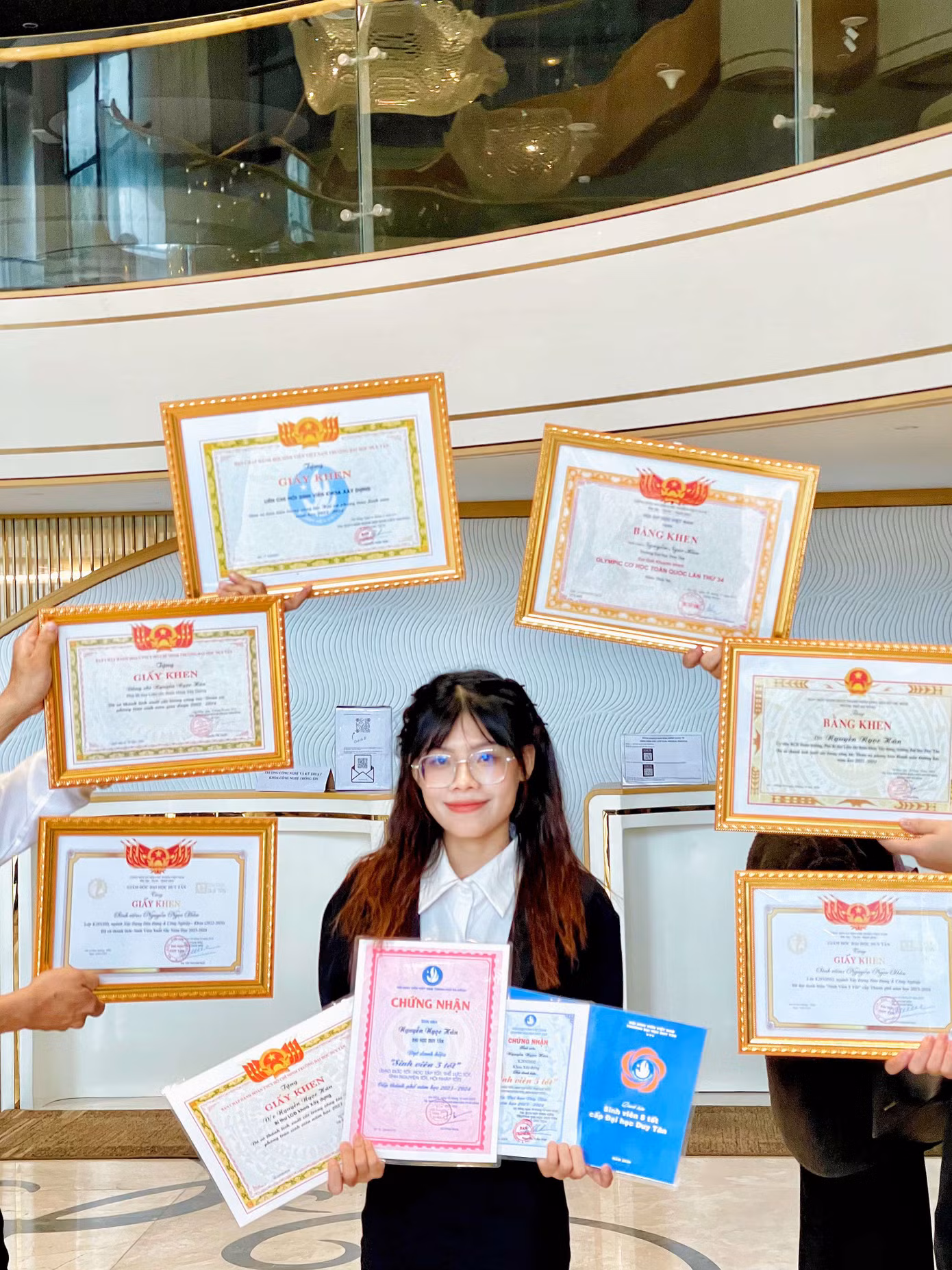 Nguyễn Ngọc Hân - sinh viên năm 3 Khoa Xây dựng, Trường Công nghệ &amp; Kỹ thuật, Đại học Duy Tân.