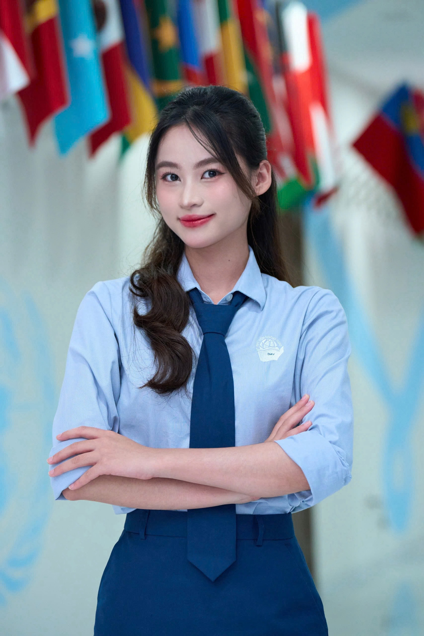 Hoàng Thị Quỳnh Như hiện là sinh viên ngành Ngôn ngữ Anh, Học viện Ngoại giao.