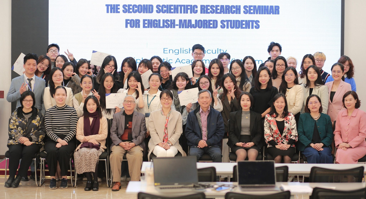 Hội thảo nghiên cứu khoa học lần thứ hai dành cho sinh viên Ngôn ngữ Anh. Hội thảo nghiên cứu khoa học lần thứ hai dành cho sinh viên Ngôn ngữ Anh.