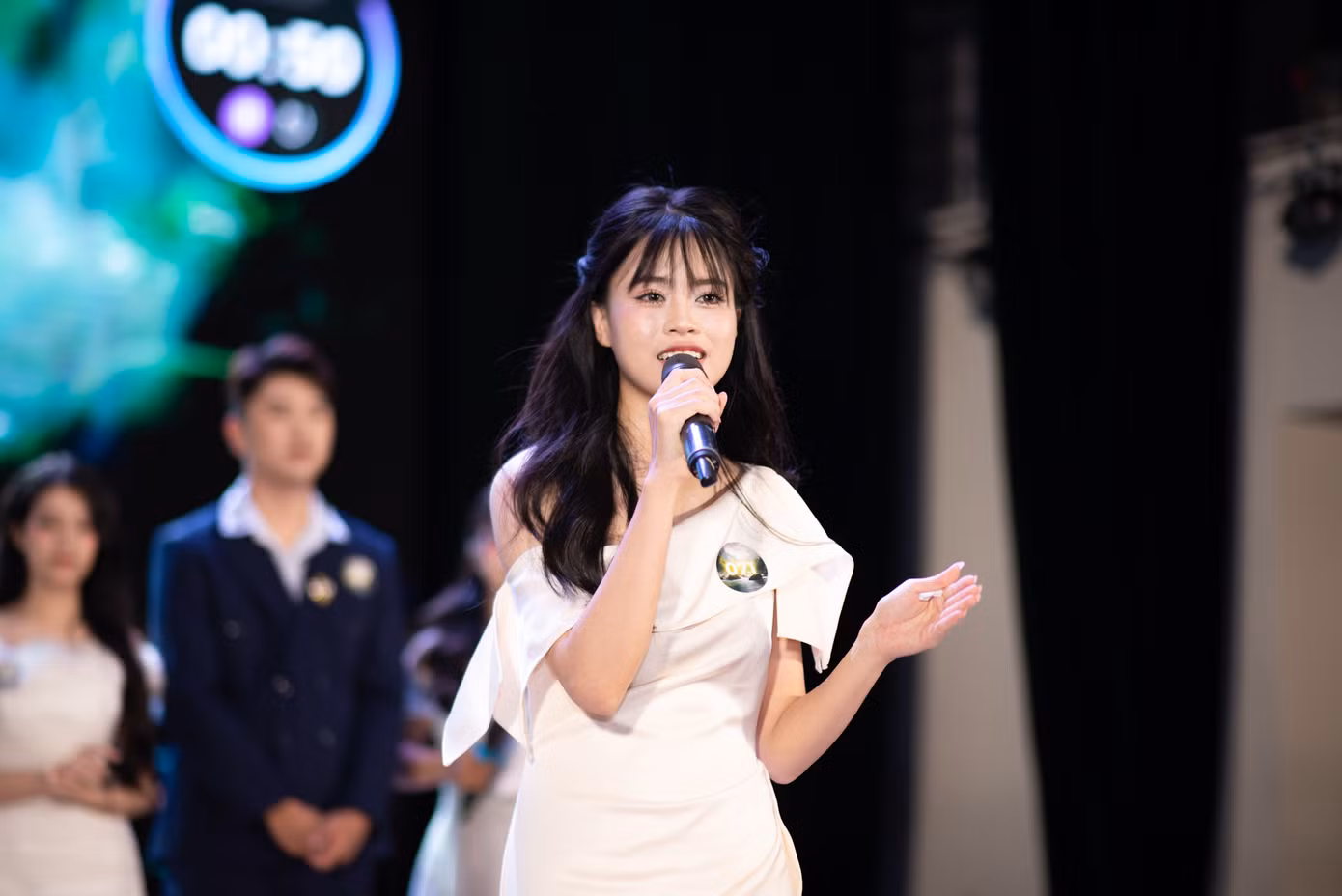 Khả năng làm chủ nội dung đã giúp Quỳnh vượt qua nhiều đối thủ nặng ký để chạm đến ngôi vị cao nhất.