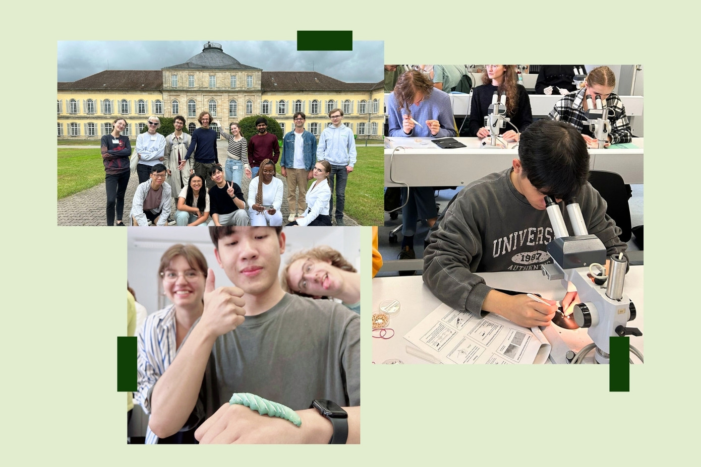 Phúc và các bạn học tại Trường Hè ở Đức vào năm 2024. Phúc và các bạn học tại Trường Hè ở Đức vào năm 2024.