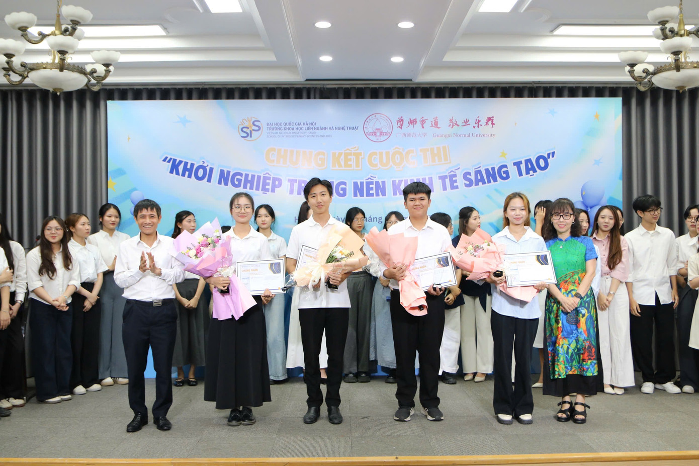 Việt Bắc đạt giải Ba cuộc thi Khởi nghiệp trong nền kinh tế sáng tạo.