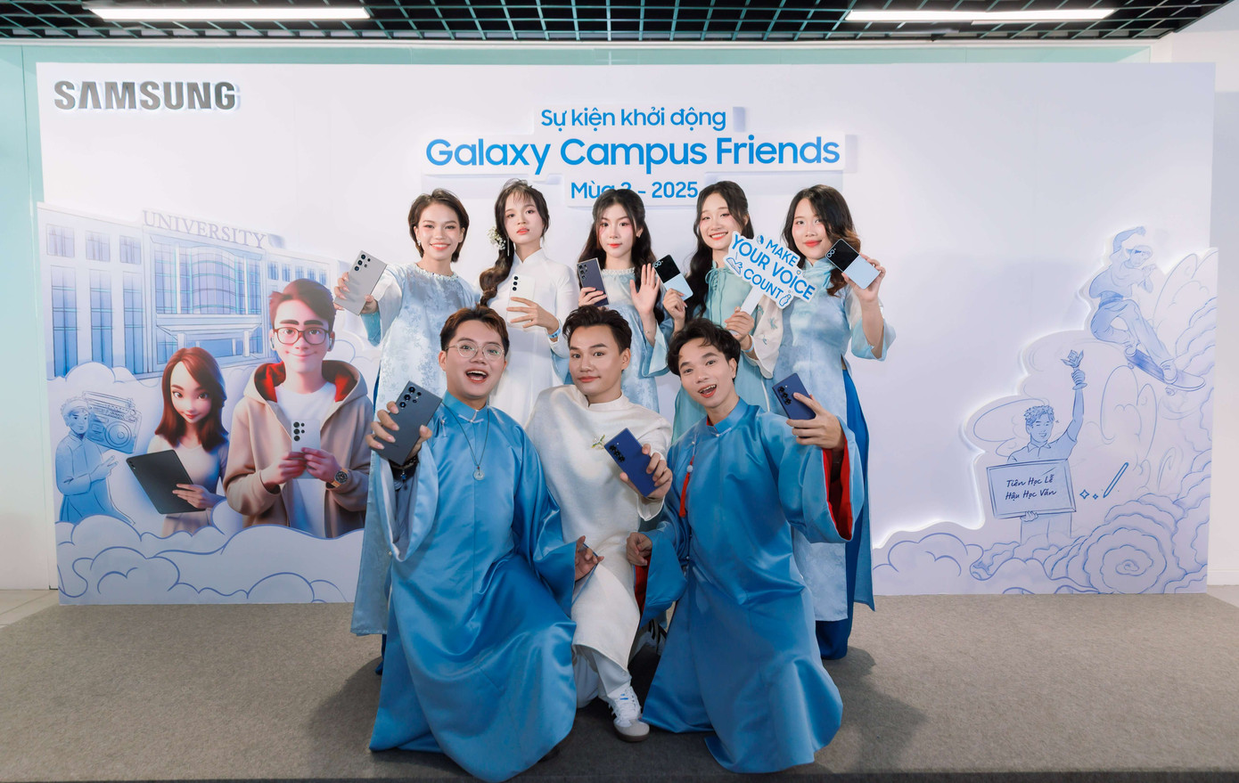 Tích cực lan toả giá trị đến cộng đồng sinh viên. Tích cực lan toả giá trị đến cộng đồng sinh viên.