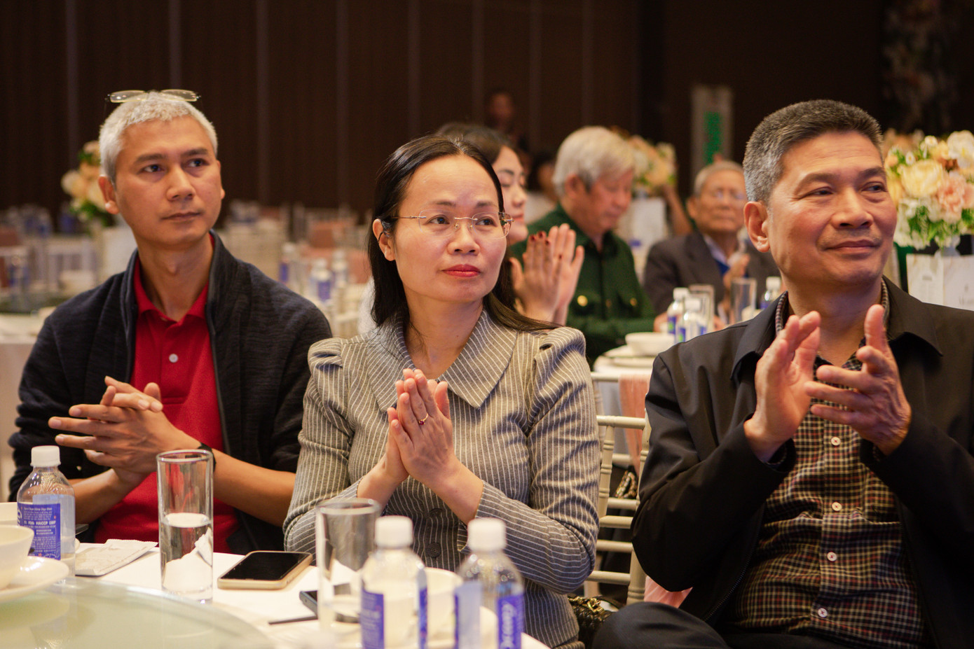 ThS. Nguyễn Thị Thanh Nhài - Phó Hiệu trưởng Trường Cao đẳng Dược Trung ương Hải Dương (giữa) tại buổi lễ ra mắt Công ty Cổ phần DIACARE. ThS. Nguyễn Thị Thanh Nhài - Phó Hiệu trưởng Trường Cao đẳng Dược Trung ương Hải Dương (giữa) tại buổi lễ ra mắt Công ty Cổ phần DIACARE.