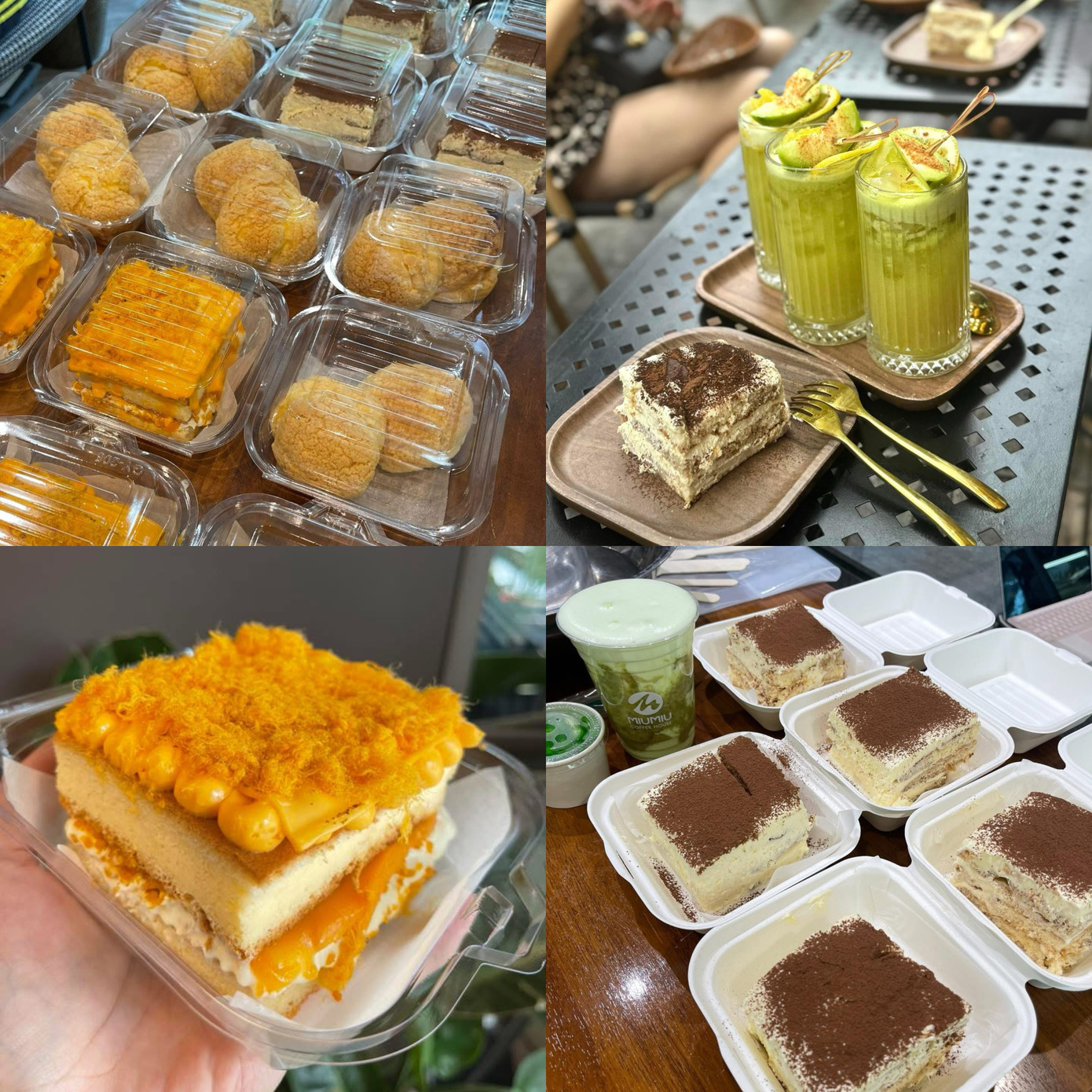 Huy mở một tiệm bánh ngọt tại Hà Nội, chuyên phục vụ các loại bánh như tiramisu, su kem, bông lan,…