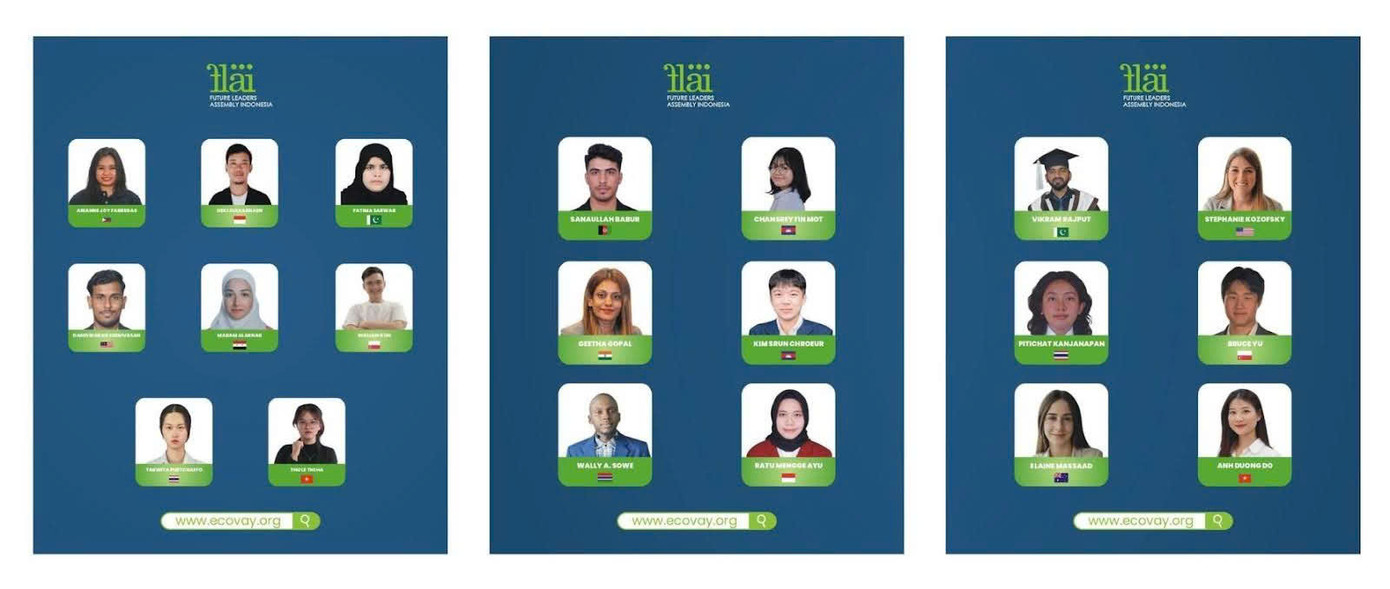 Hà Thu là 1 trong 20 đại biểu được tài trợ toàn phần tham gia Future Leaders Assembly Indonesia 2025. Hà Thu là 1 trong 20 đại biểu được tài trợ toàn phần tham gia Future Leaders Assembly Indonesia 2025.