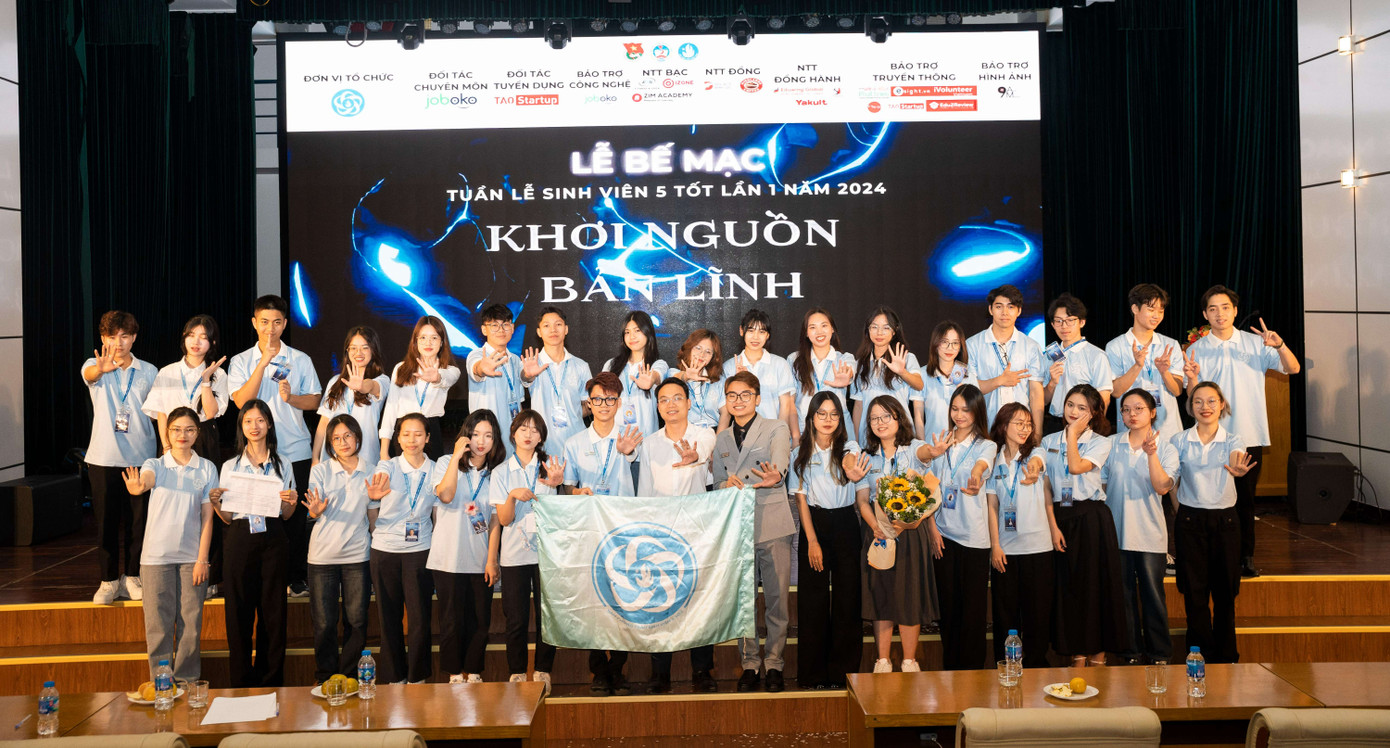Đỗ Anh Tuấn (đứng ngoài cùng bên trái hàng thứ hai) cùng Ban Phong trào Sinh viên 5 tốt - Đại học Kinh tế Quốc dân và các Câu lạc bộ, Tổ Đội khác trực thuộc Đoàn Thanh niên NEU, Hội Sinh viên NEU tổ chức thành công Tuần lễ Sinh viên 5 tốt năm học 2023-2024. Đỗ Anh Tuấn (đứng ngoài cùng bên trái hàng thứ hai) cùng Ban Phong trào Sinh viên 5 tốt - Đại học Kinh tế Quốc dân và các Câu lạc bộ, Tổ Đội khác trực thuộc Đoàn Thanh niên NEU, Hội Sinh viên NEU tổ chức thành công Tuần lễ Sinh viên 5 tốt năm học 2023-2024.