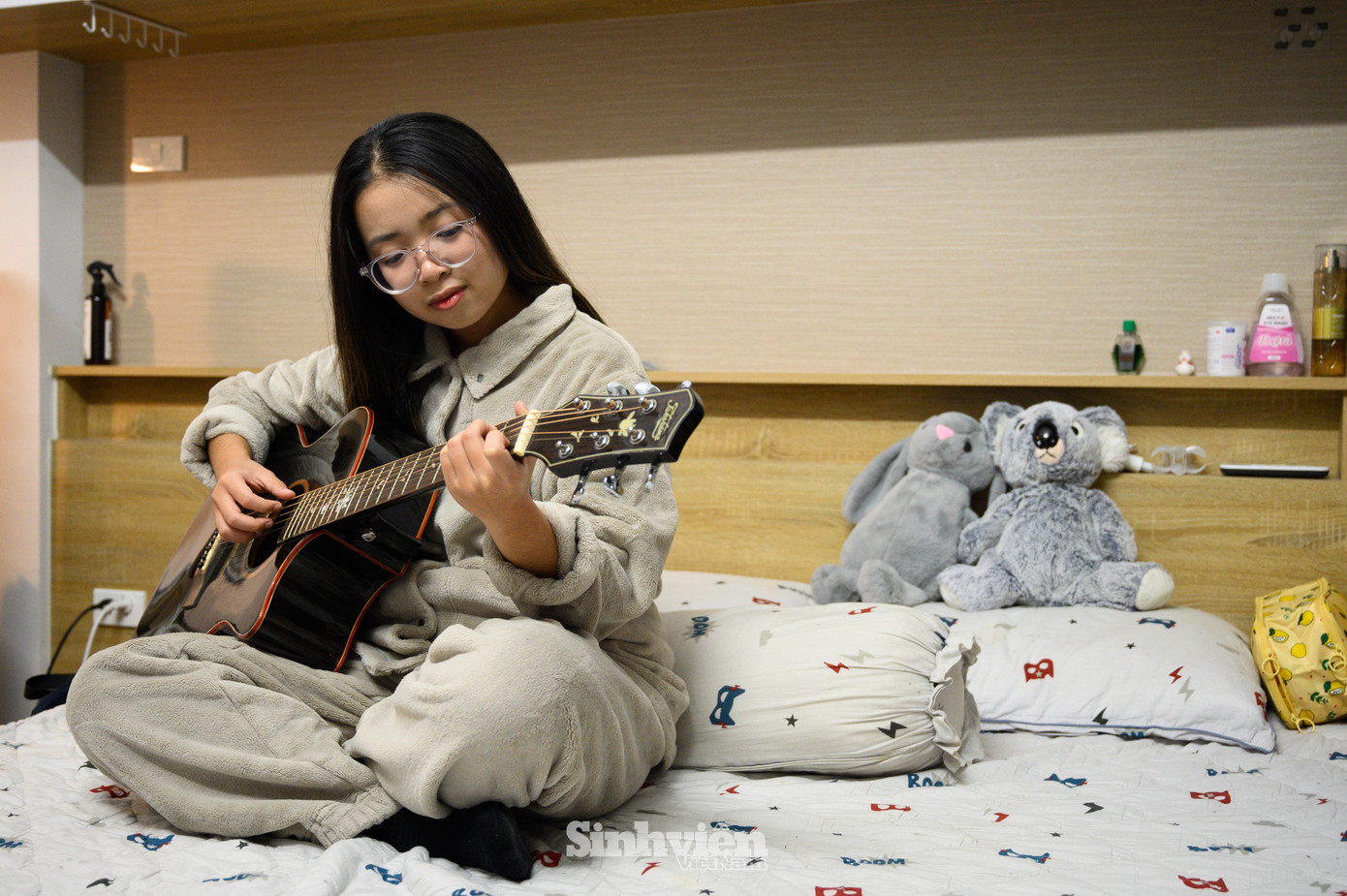 Còn với Ngọc Trâm, sau một tuần trở lại Hà Nội, Trâm đã sớm bắt nhịp lại với cuộc sống đại học.