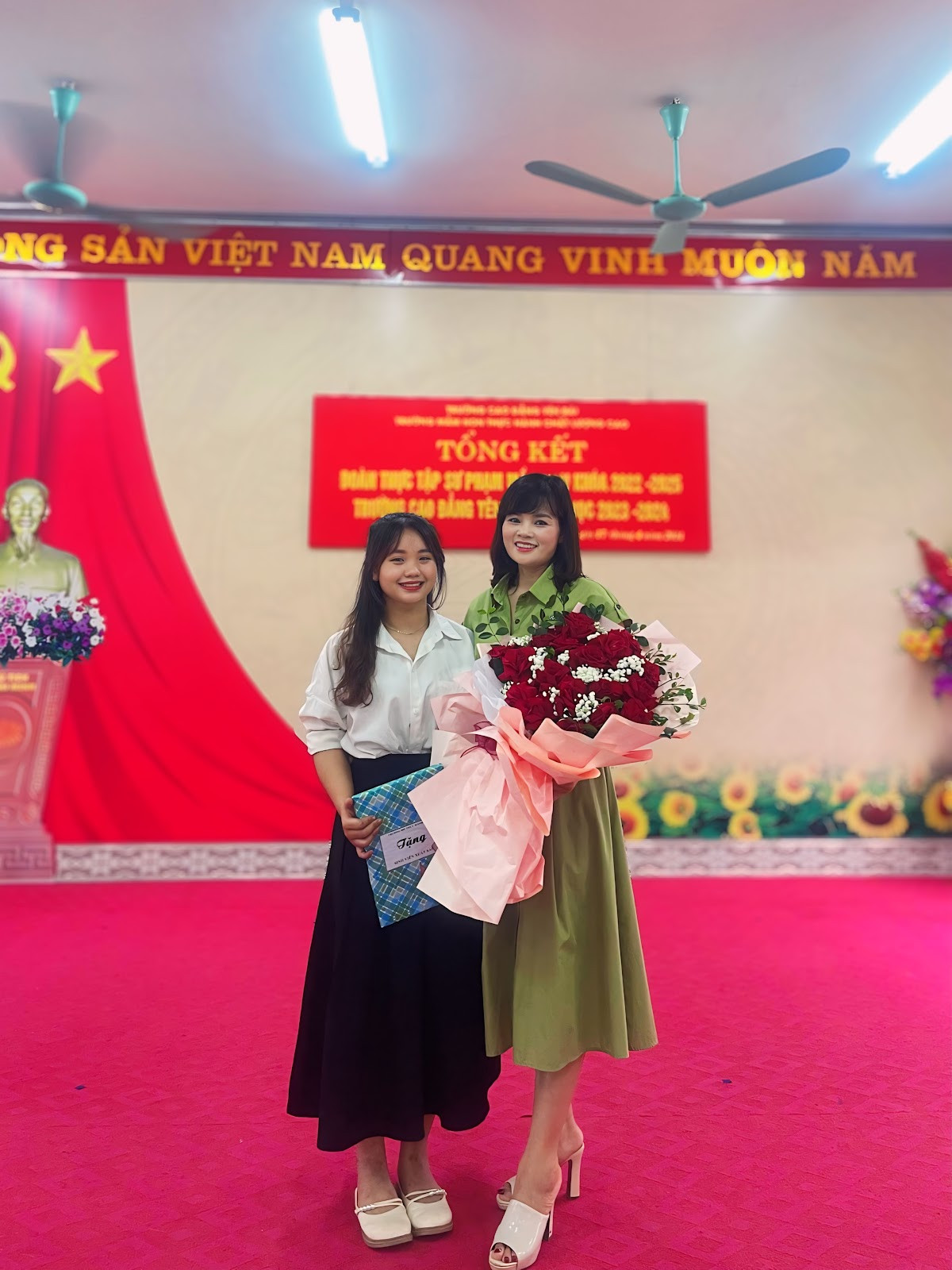 Thanh Huyền hoàn thành xuất sắc kỳ thực tập tại trường.