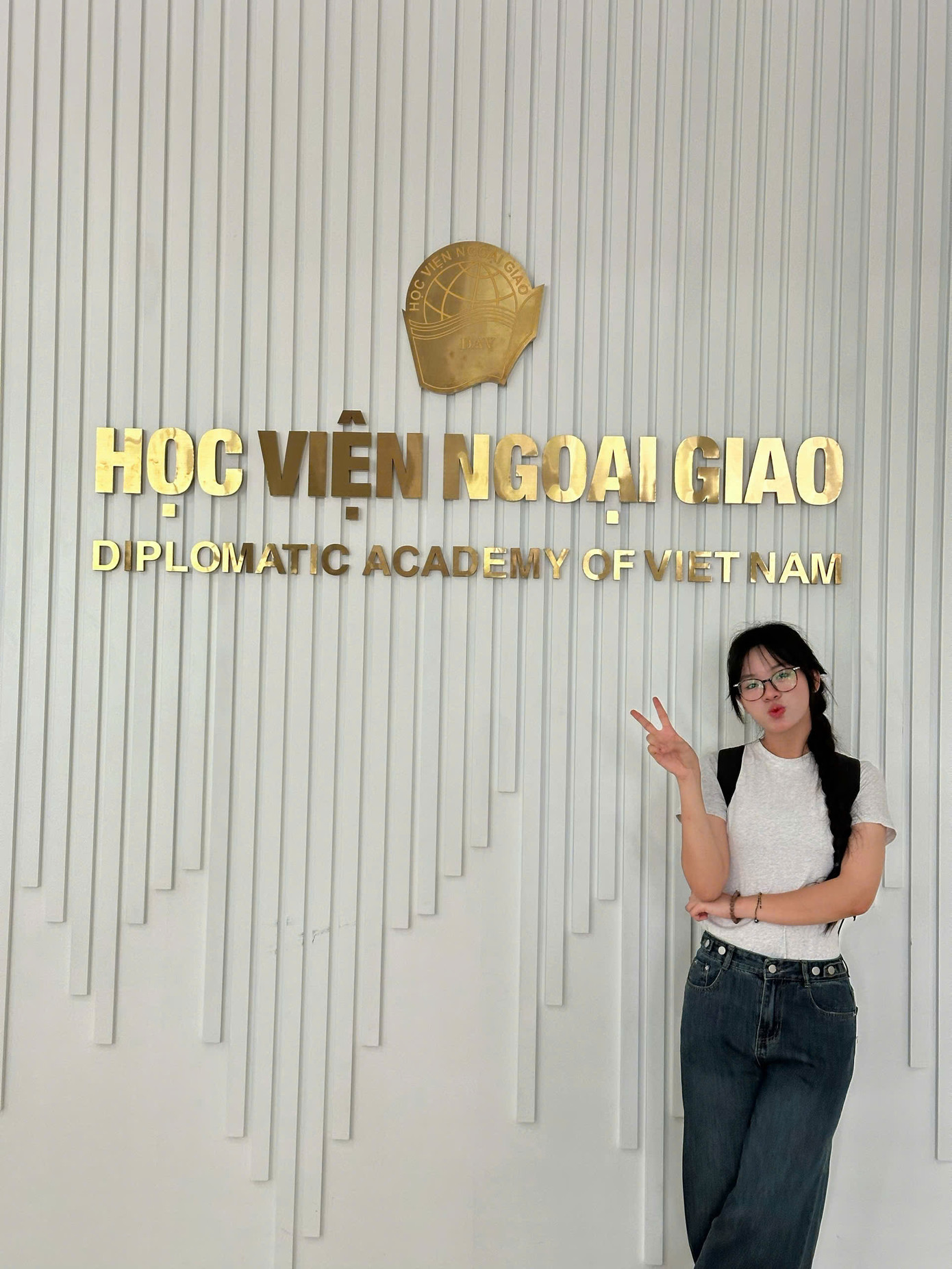 Những ngày đầu nhập học tại Học viện Ngoại giao.