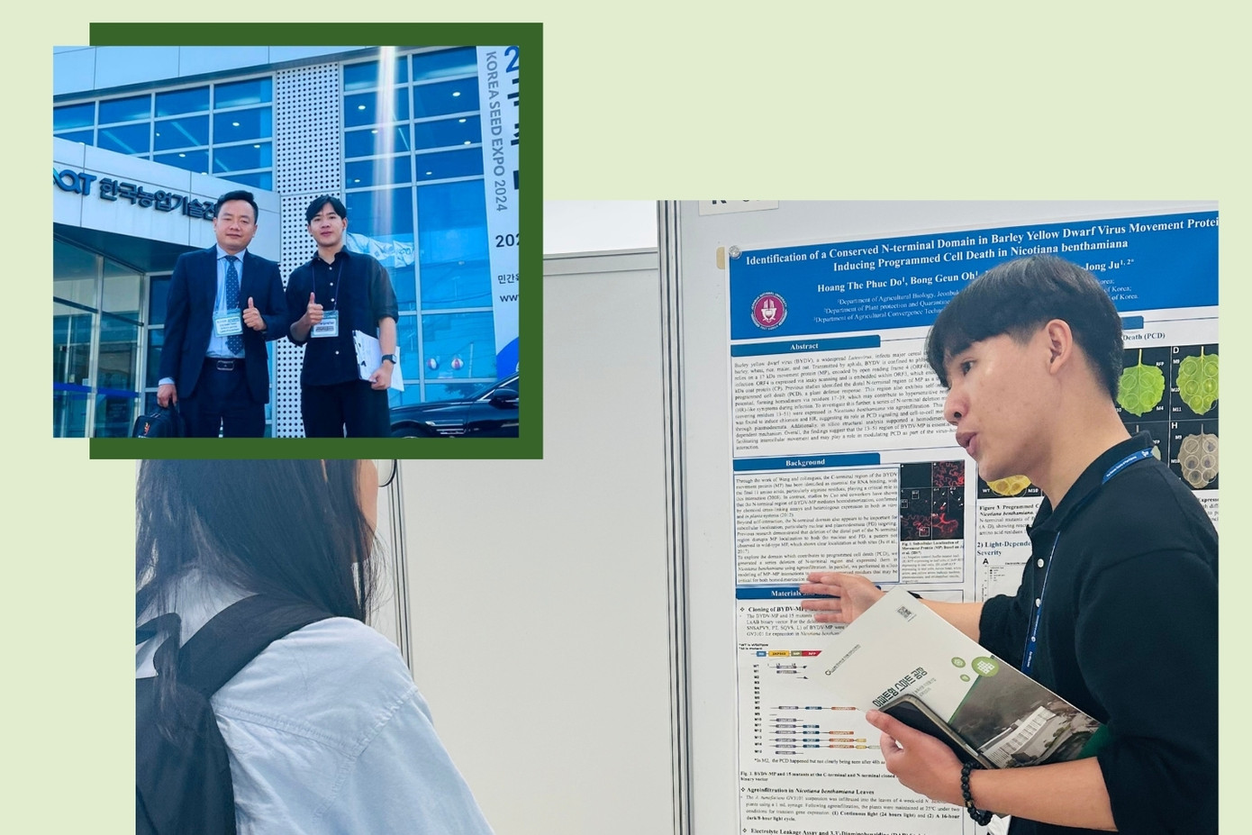 Một số hội thảo, triển lãm về nông nghiệp tại Hàn Quốc mà Phúc tham gia. Một số hội thảo, triển lãm về nông nghiệp tại Hàn Quốc mà Phúc tham gia.