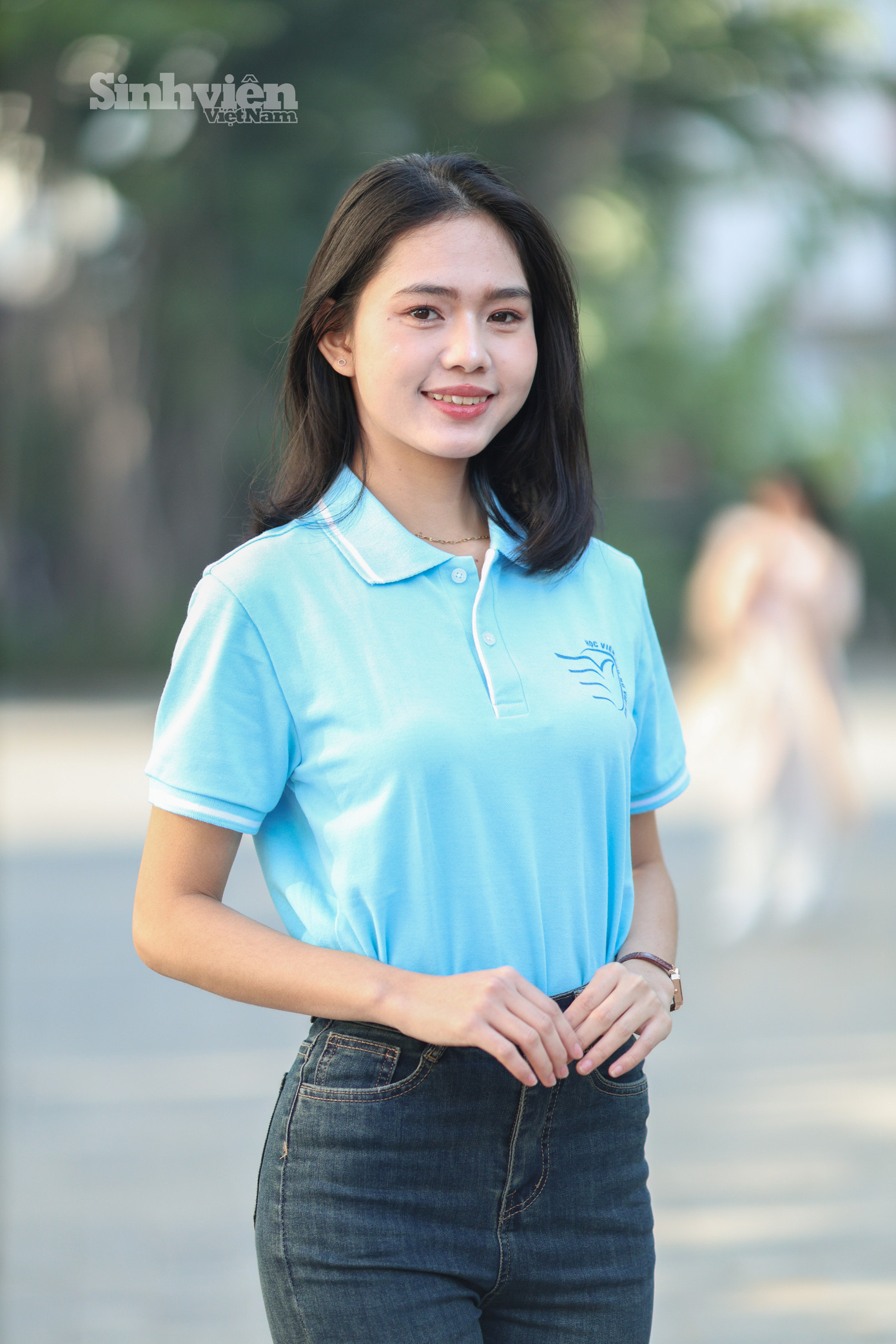 Nhan sắc dàn nữ sinh từ Học viện Phụ nữ Việt Nam.