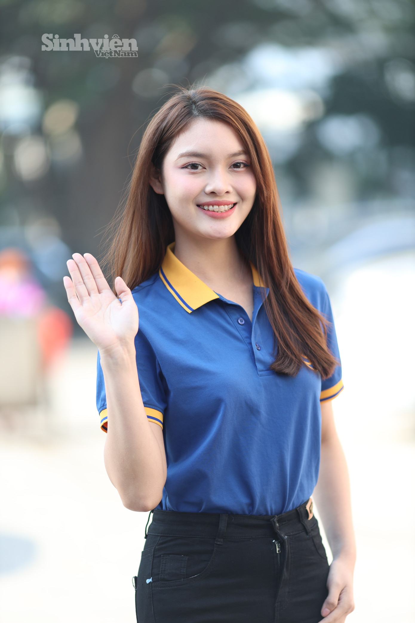 Dàn nữ sinh SIS rạng rỡ tại Ngày hội Tuyển sinh Hoa hậu Việt Nam 2024.