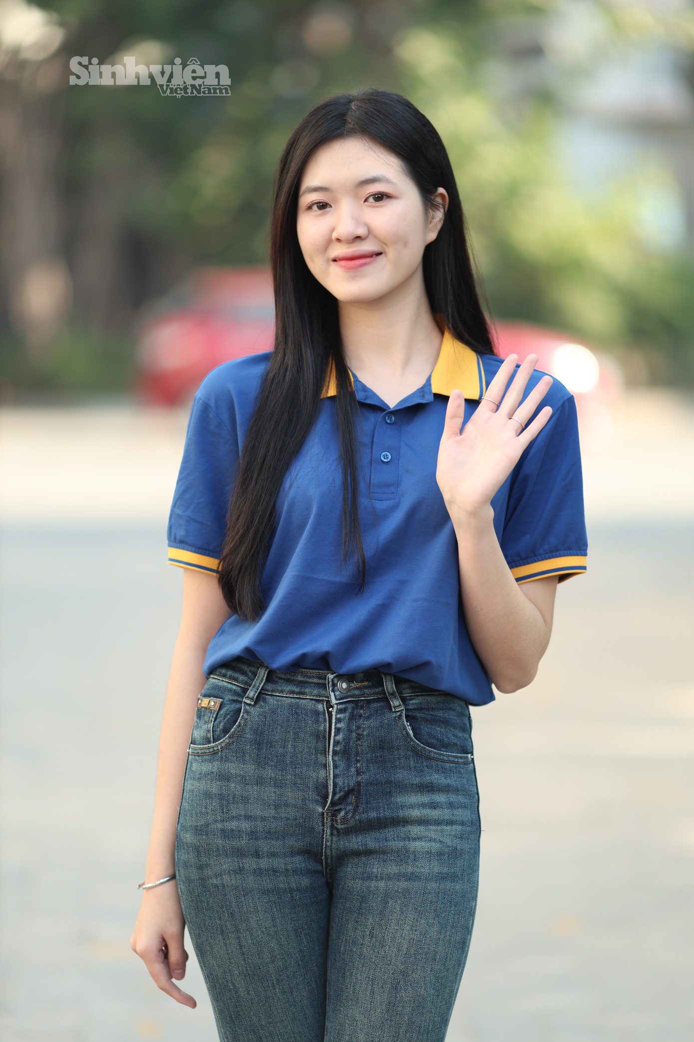 Dàn nữ sinh SIS rạng rỡ tại Ngày hội Tuyển sinh Hoa hậu Việt Nam 2024.