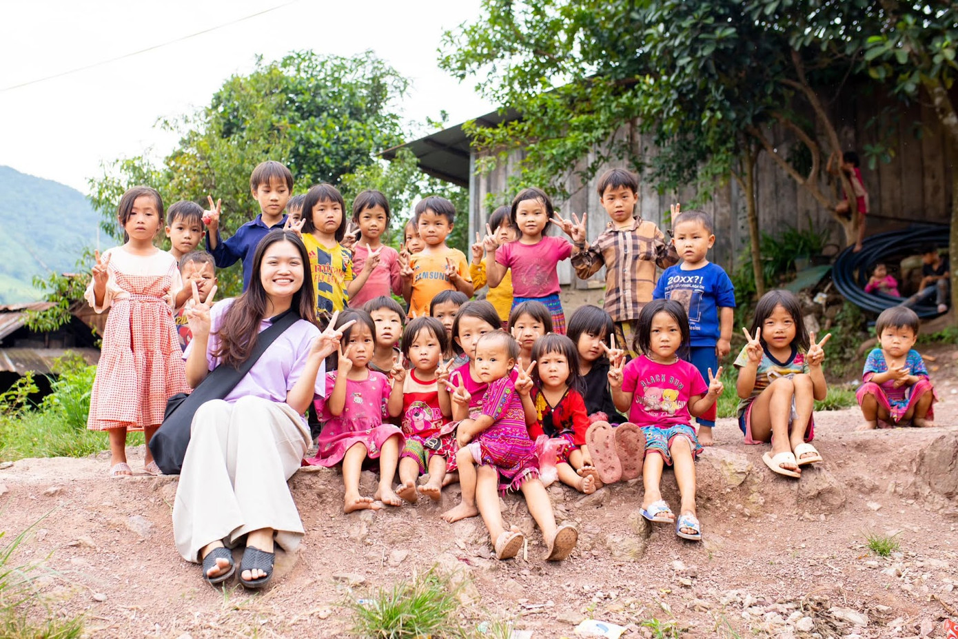 Kim Ngân luôn tích cực trong việc tham gia các hoạt động cộng đồng. (Ảnh: NVCC)