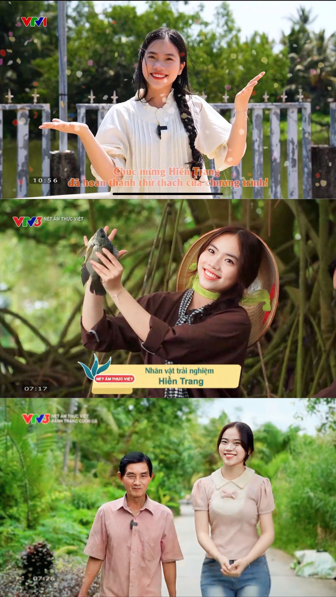 Hiền Trang tham gia cộng tác sản xuất chương trình trên VTV1 và VTV3. Hiền Trang tham gia cộng tác sản xuất chương trình trên VTV1 và VTV3.