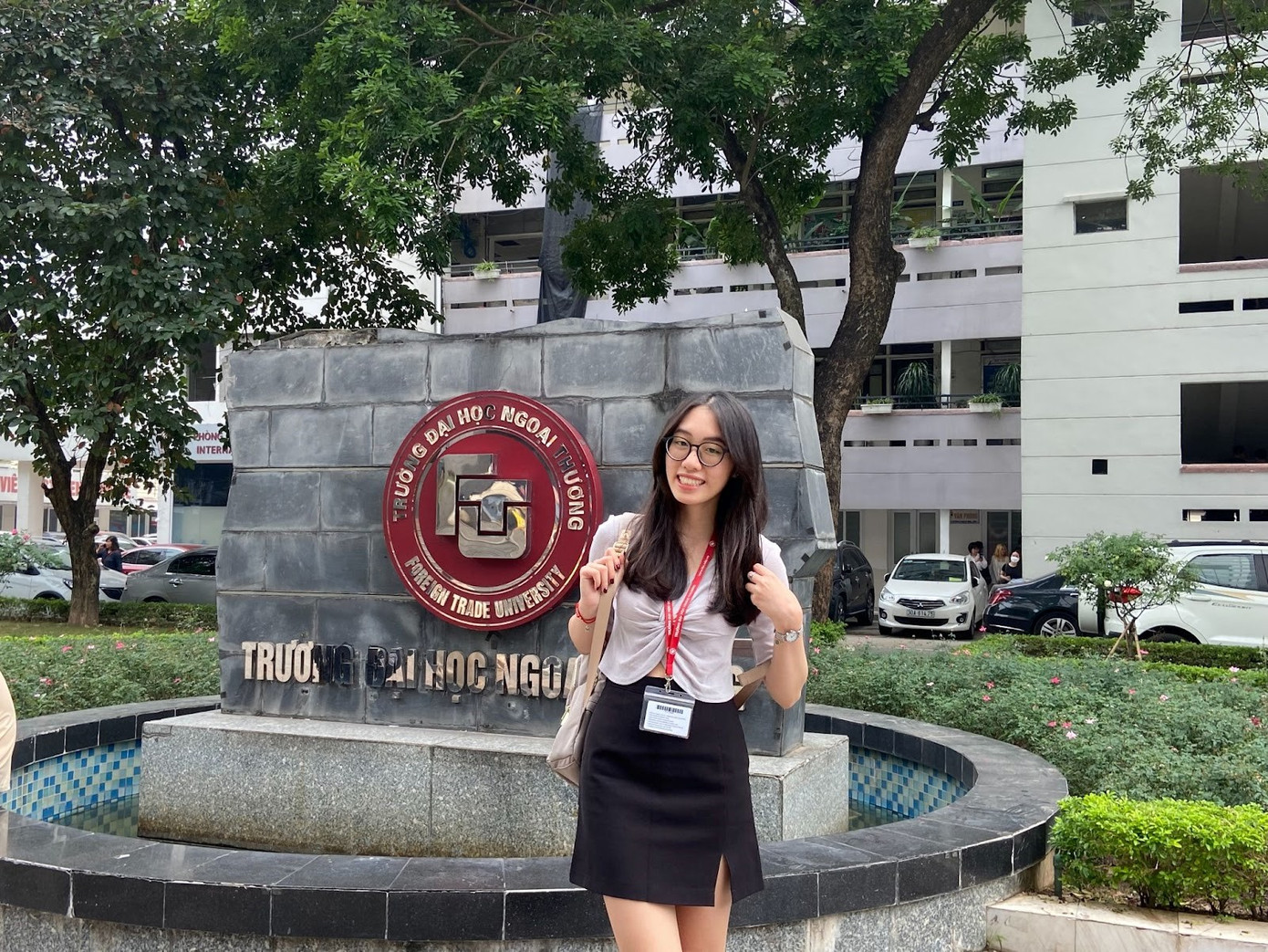 Trâm Anh hiện đang là sinh viên năm cuối Trường Đại học Ngoại thương.