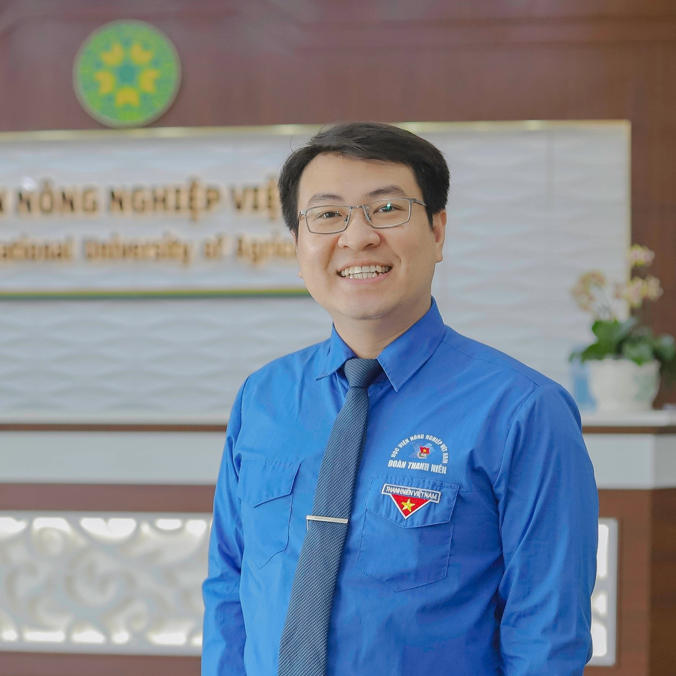 ThS. Nguyễn Trọng Tuynh - Bí thư Đoàn Thanh niên Học viện Nông nghiệp Việt Nam.