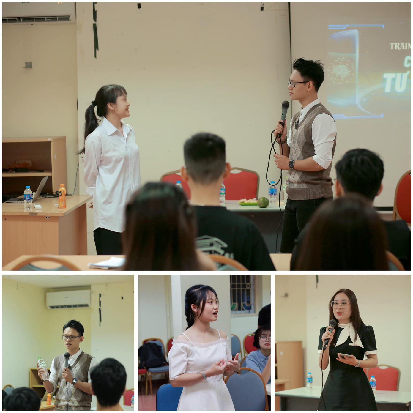 Khắc Dương là diễn giả tại Đội Văn nghệ Tiên phong - VWA, chia sẻ kinh nghiệm cho các thành viên. Khắc Dương là diễn giả tại Đội Văn nghệ Tiên phong - VWA, chia sẻ kinh nghiệm cho các thành viên.